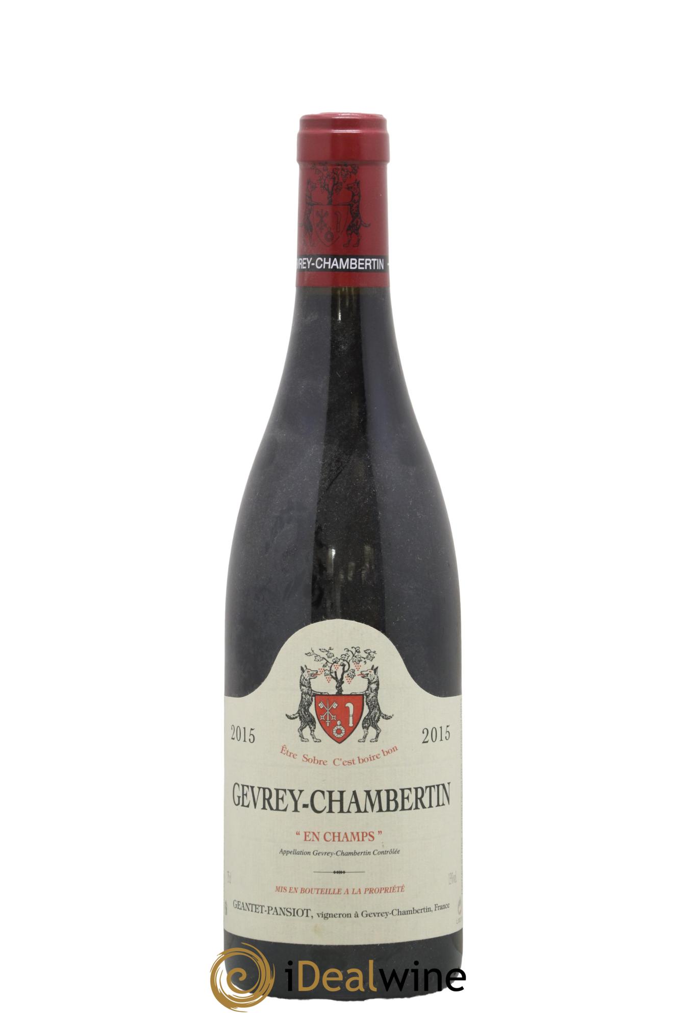 Gevrey-Chambertin En Champs Geantet-Pansiot 2015 - Lot de 1 bouteille - 0