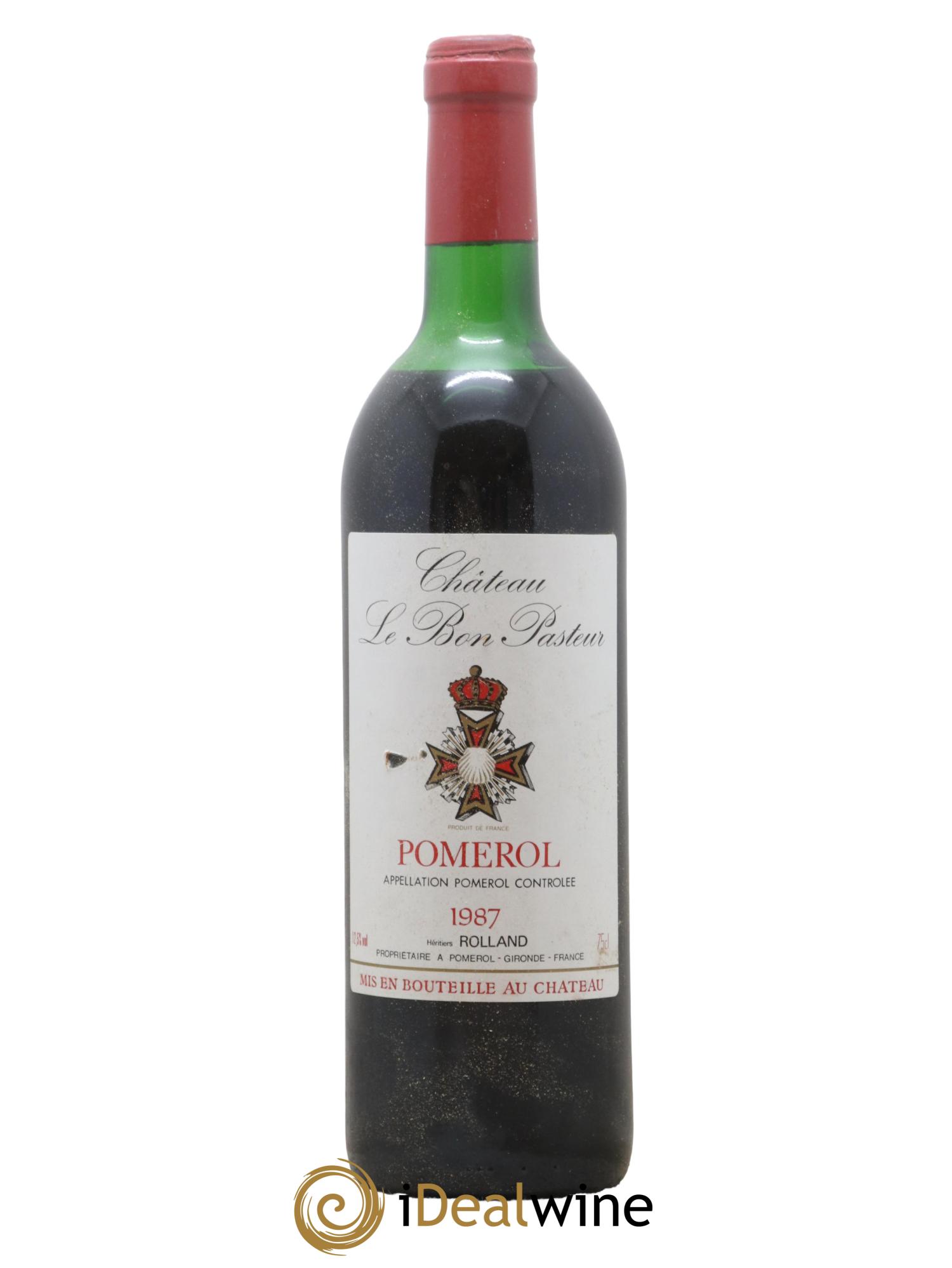 Château le Bon Pasteur 1987 - Lot de 1 bouteille - 0