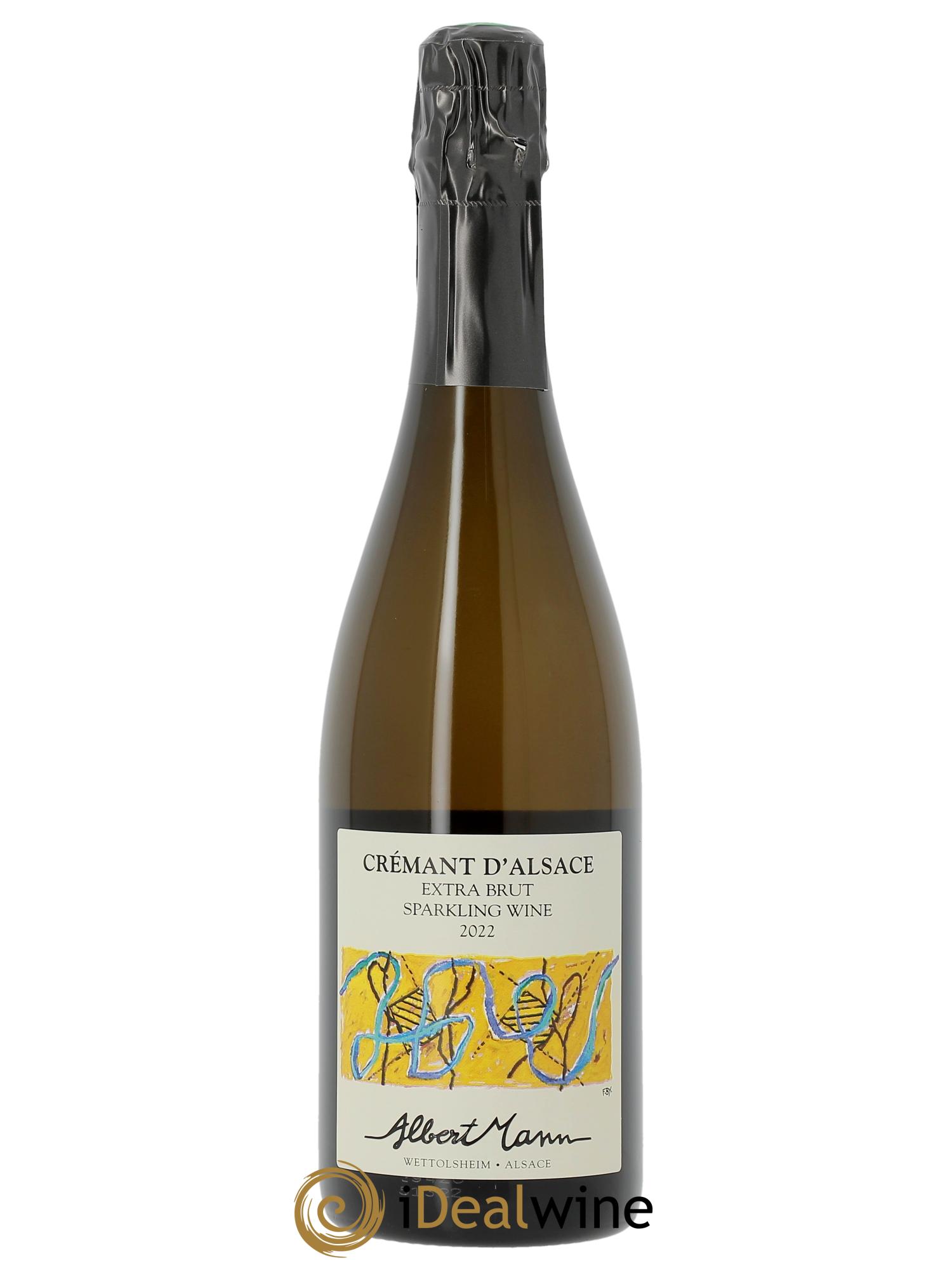Crémant d'Alsace Extra-Brut Albert Mann 2022 - Posten von 1 Flasche - 0