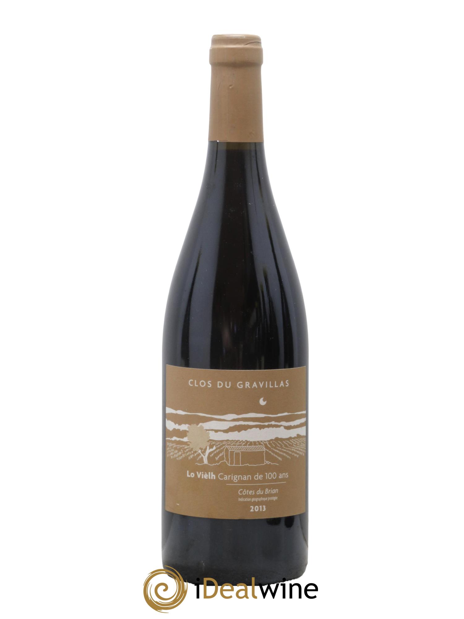 Pays d'Hérault - Côtes du Brian Lo Vièlh Clos du Gravillas 2013 - Lot de 1 bouteille - 0