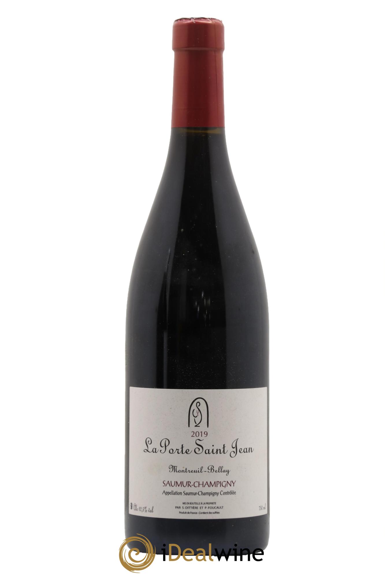 Saumur-Champigny La Porte Saint Jean 2019 - Lot de 1 bouteille - 0