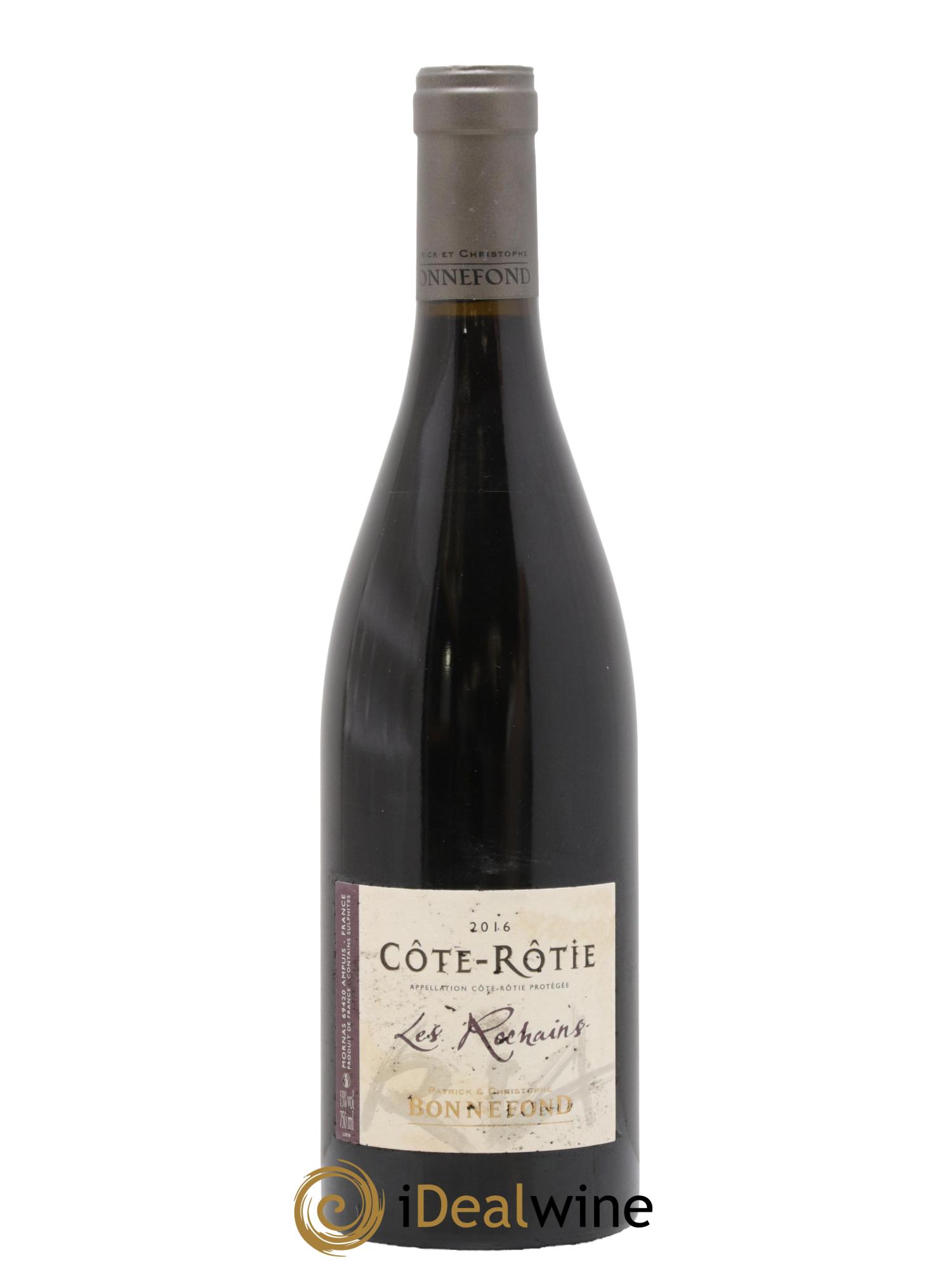 Côte-Rôtie Les Rochains Domaine Bonnefond 2016 - Lot of 1 bottle - 0