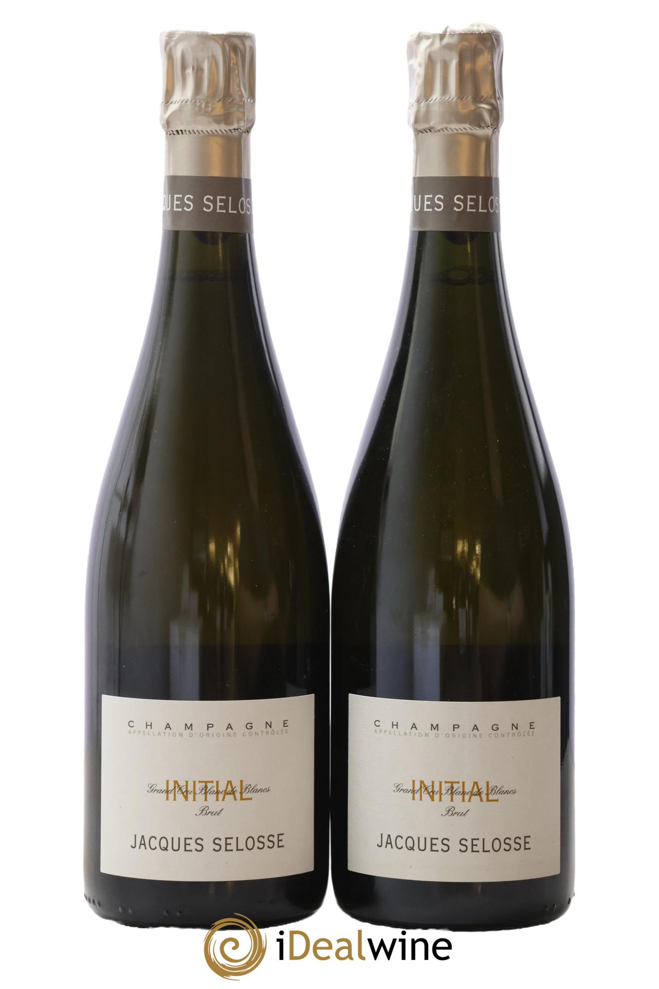 Initial Brut Jacques Selosse - Lot of 2 bottles - 0