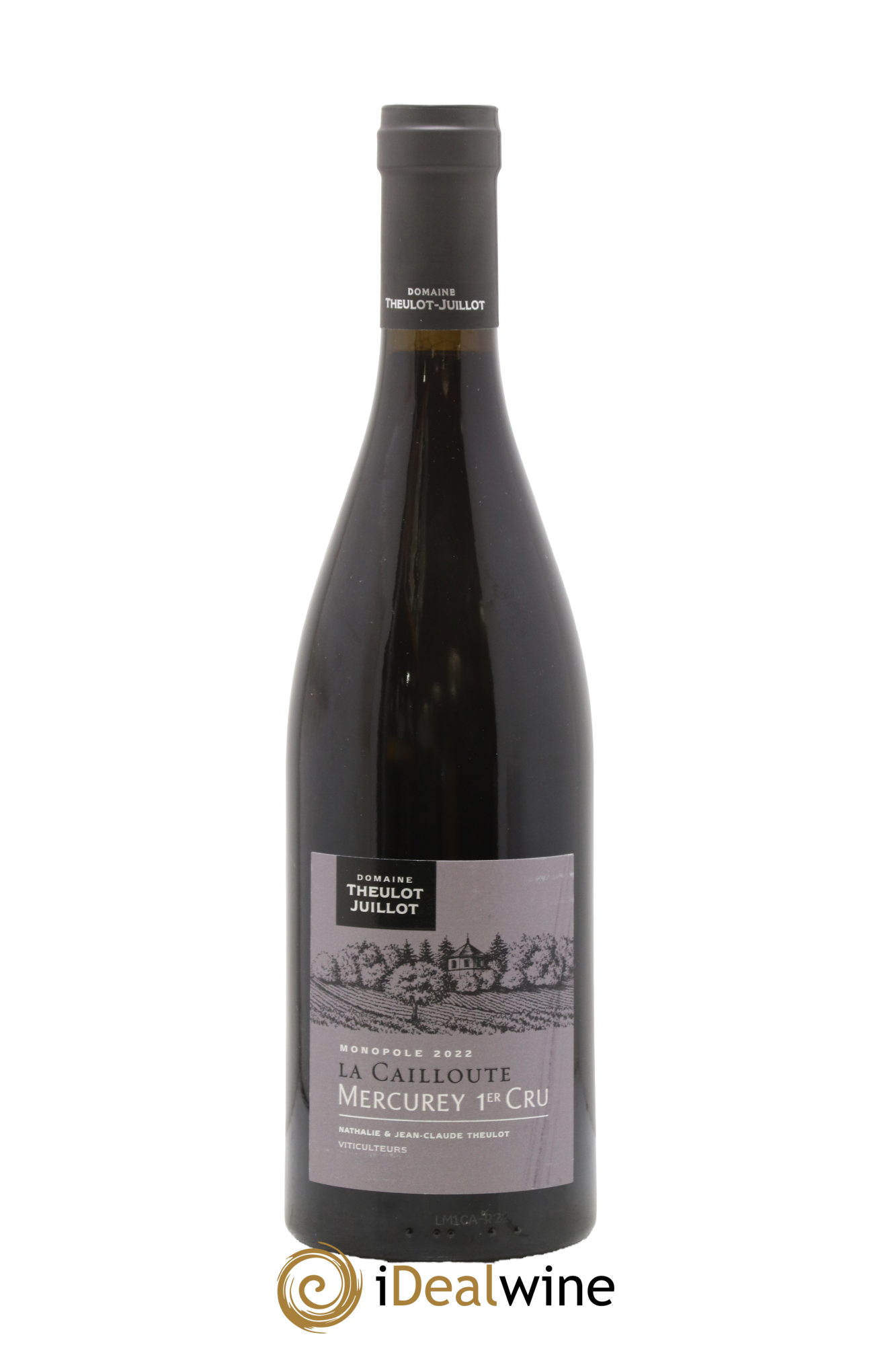 Mercurey 1er Cru La Cailloute Theulot Juillot 2022 - Lot de 1 bouteille - 0