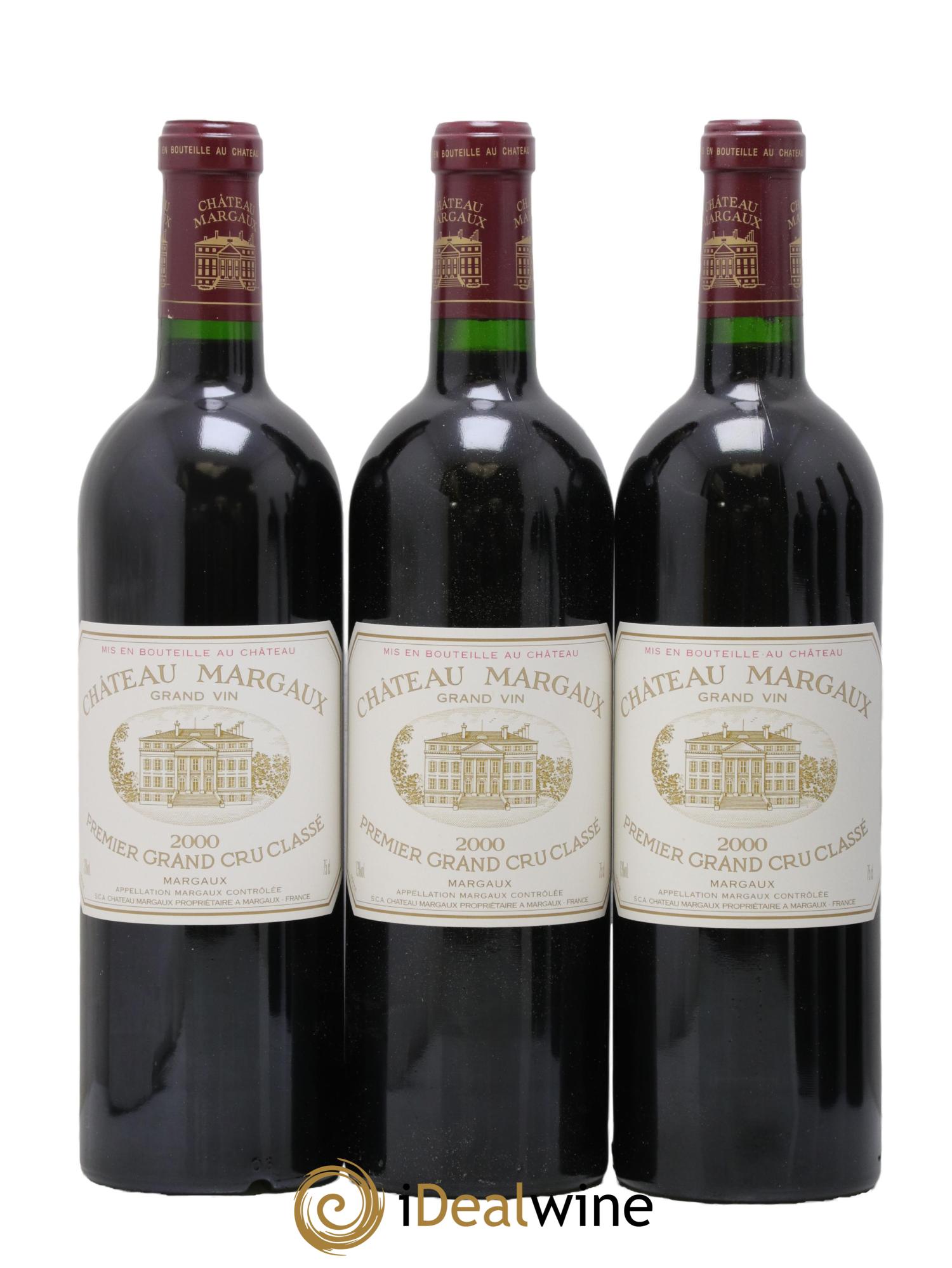 Château Margaux 1er Grand Cru Classé 2000 - Lot de 6 bouteilles - 2