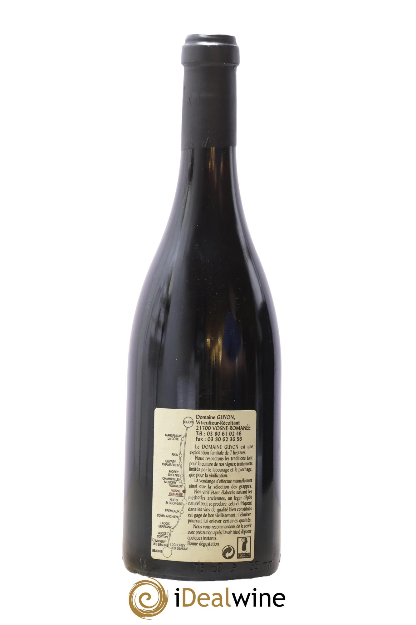 Echezeaux Grand Cru Guyon (Domaine) 1999 - Posten von 1 Flasche - 1