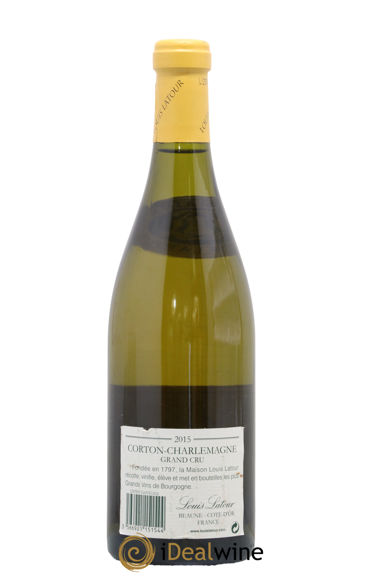 Corton-Charlemagne Grand Cru Louis Latour 2015 - Lot de 1 bouteille - 1