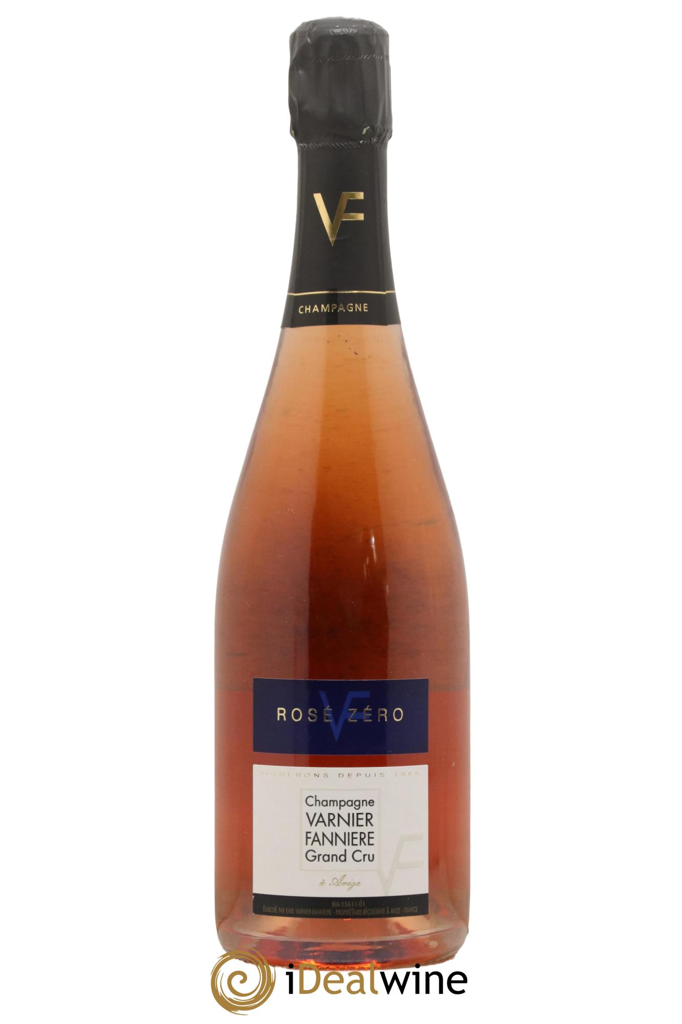 Champagne - Grand Cru Brut Zero Maison Varnier Fanniere - Lot de 1 bouteille - 0