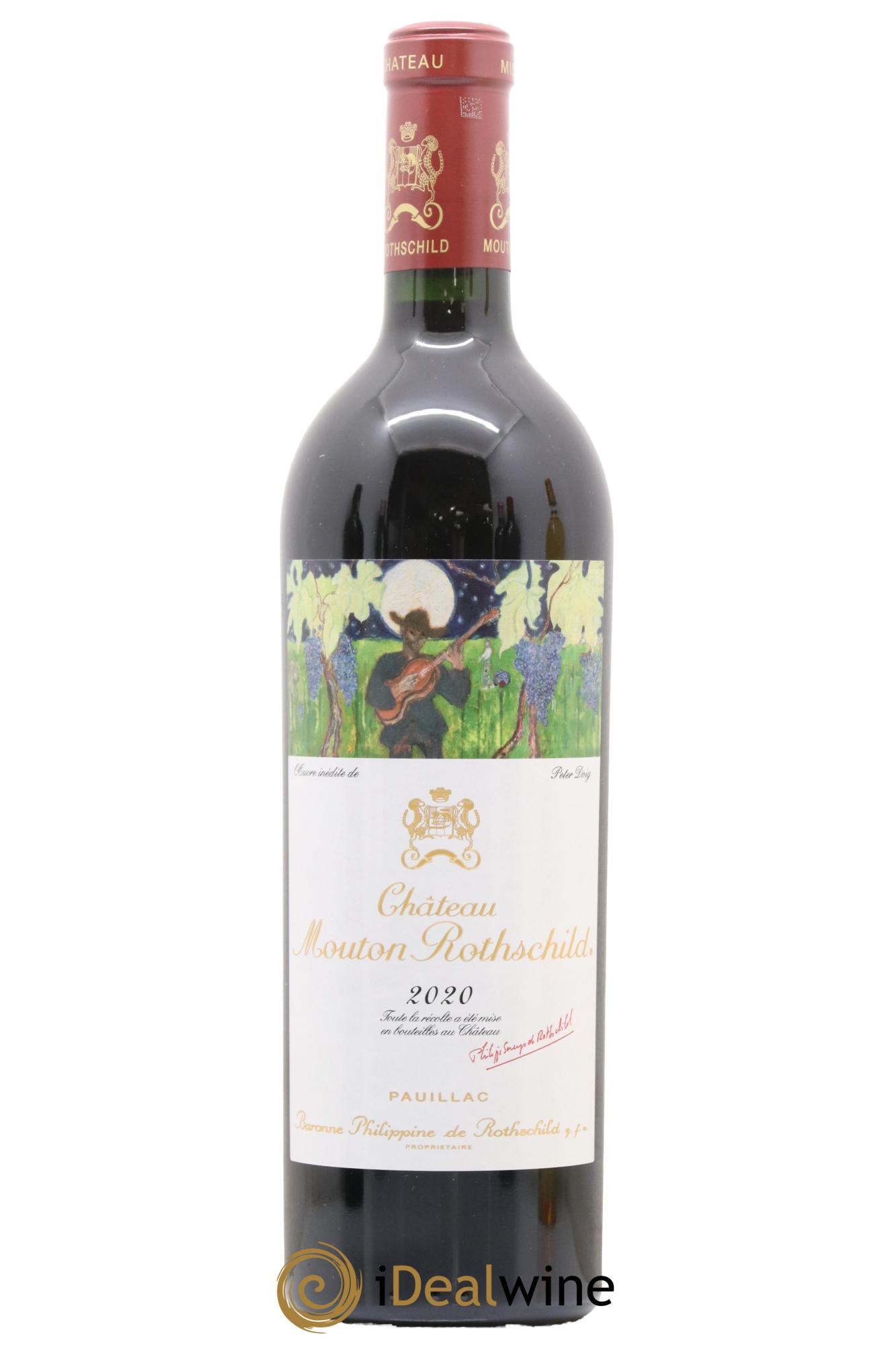 Château Mouton Rothschild 1er Grand Cru Classé 2020 - Lot de 1 bouteille - 0