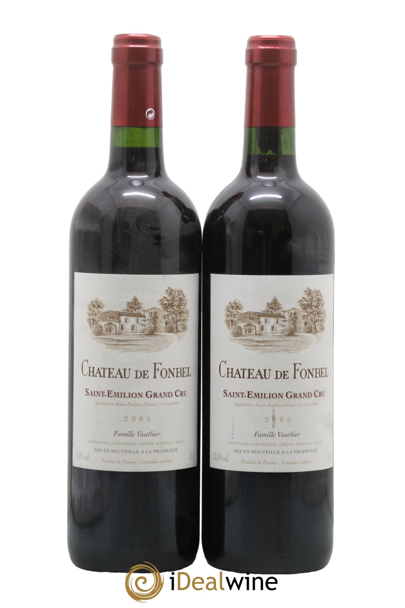 Château de Fonbel 2005 - Lot of 2 bottles - 0