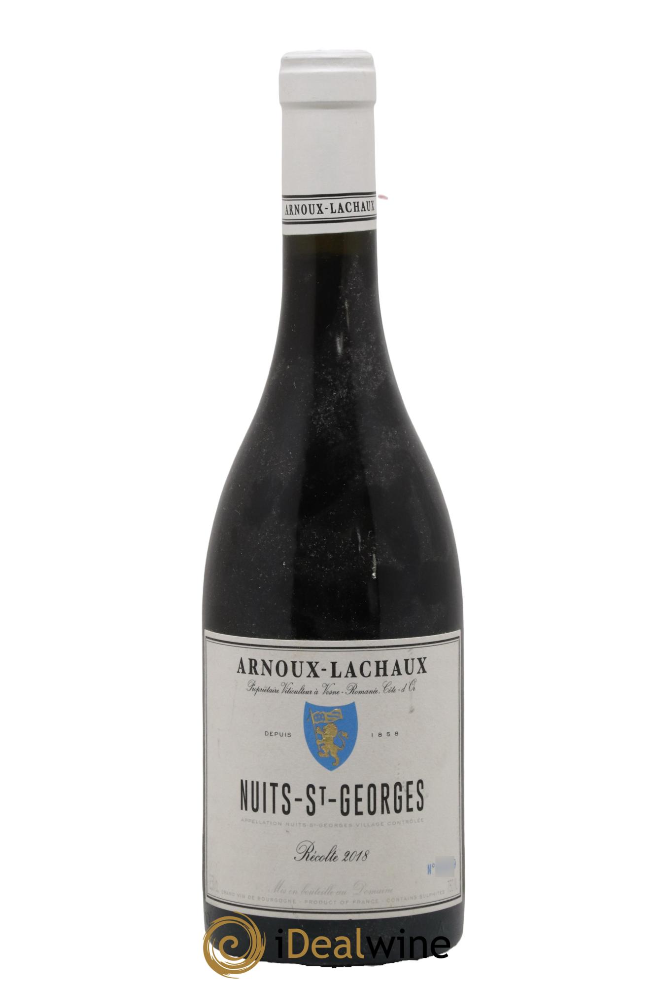 Nuits-Saint-Georges Arnoux-Lachaux (Domaine) 2018 - Lot de 1 bouteille - 0