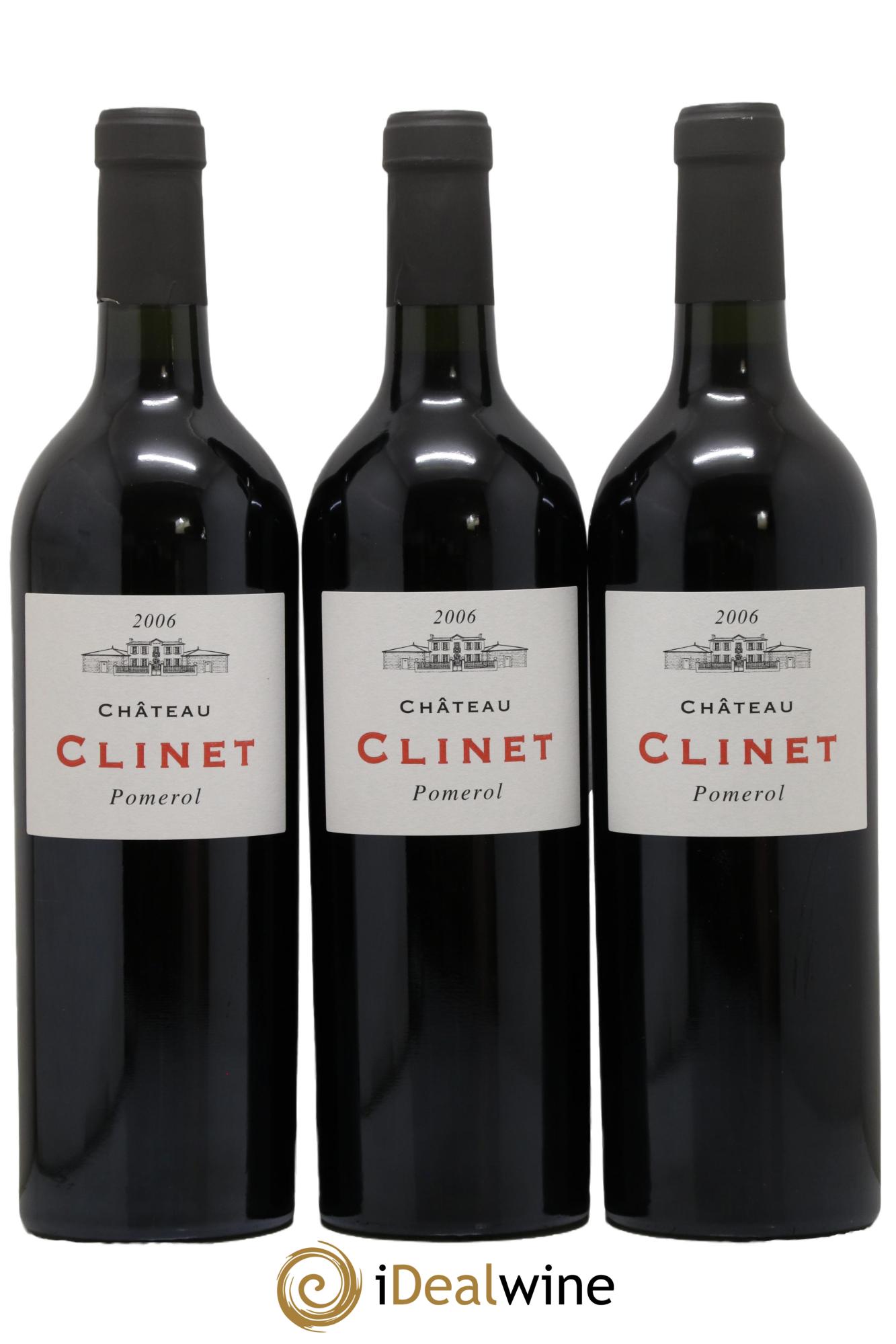 Château Clinet 2006 - Lotto di 3 bottiglie - 0