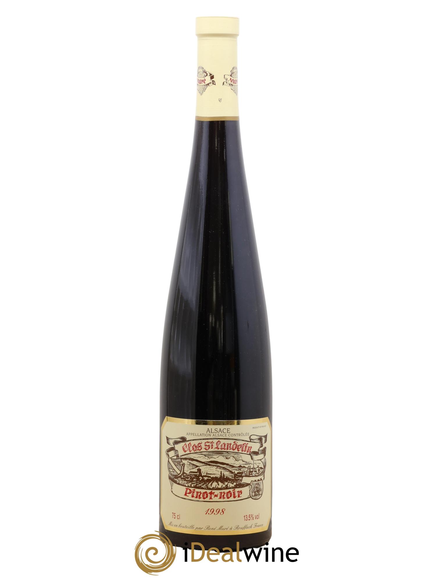 Pinot Noir Clos Saint Landelin Véronique & Thomas Muré 1998 - Lot of 1 bottle - 0