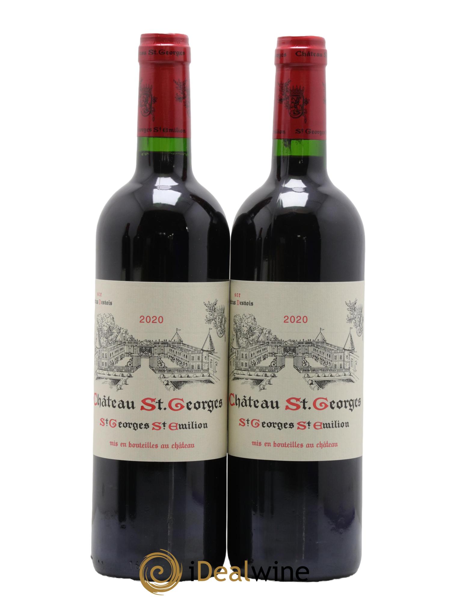 Saint-Georges-Saint-Émilion 2020 - Lot de 2 bouteilles - 0
