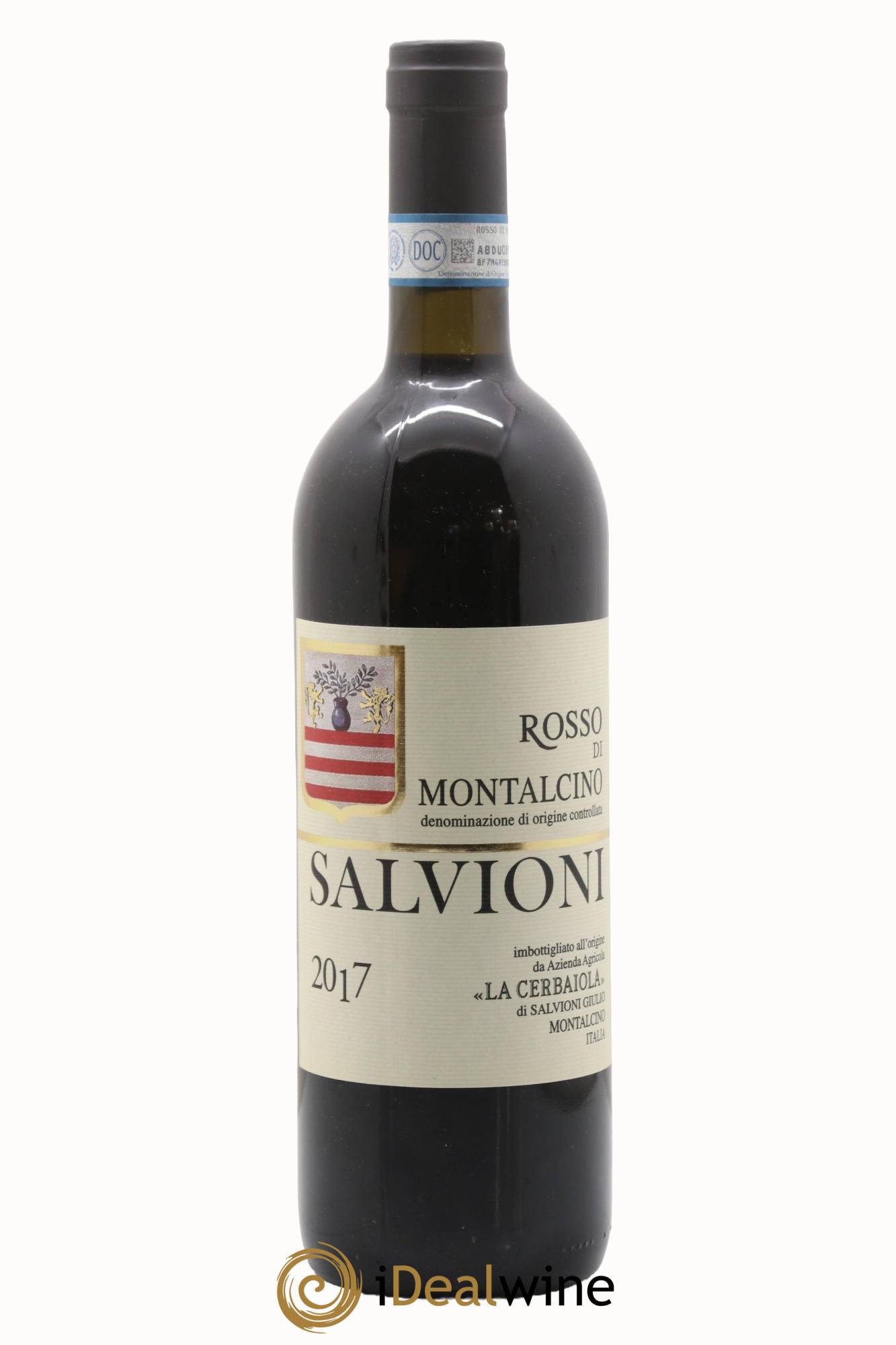 Rosso di Montalcino DOC Salvioni La Cerbaiola 2017 - Lot de 1 bouteille - 0