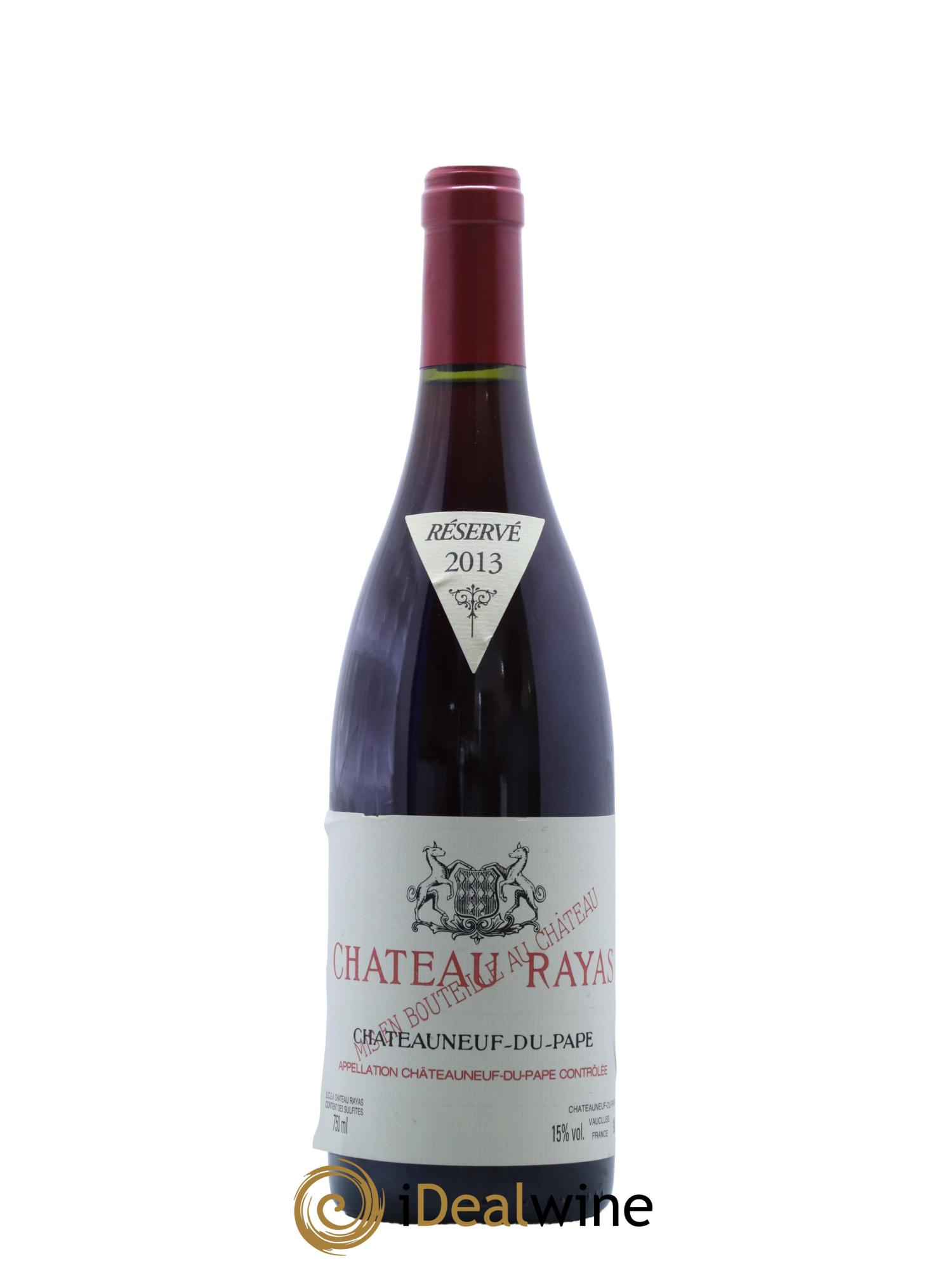 Châteauneuf-du-Pape Château Rayas Emmanuel Reynaud 2013 - Lot de 1 bouteille - 0
