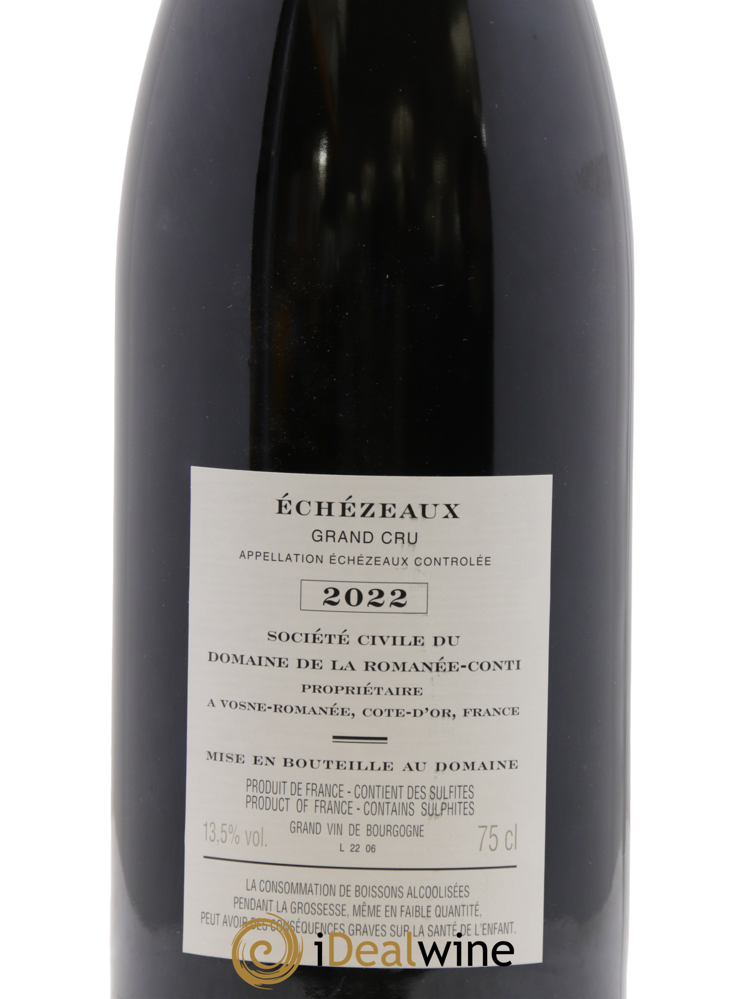Echezeaux Grand Cru Domaine de la Romanée-Conti 2022 - Lot of 1 bottle - 6
