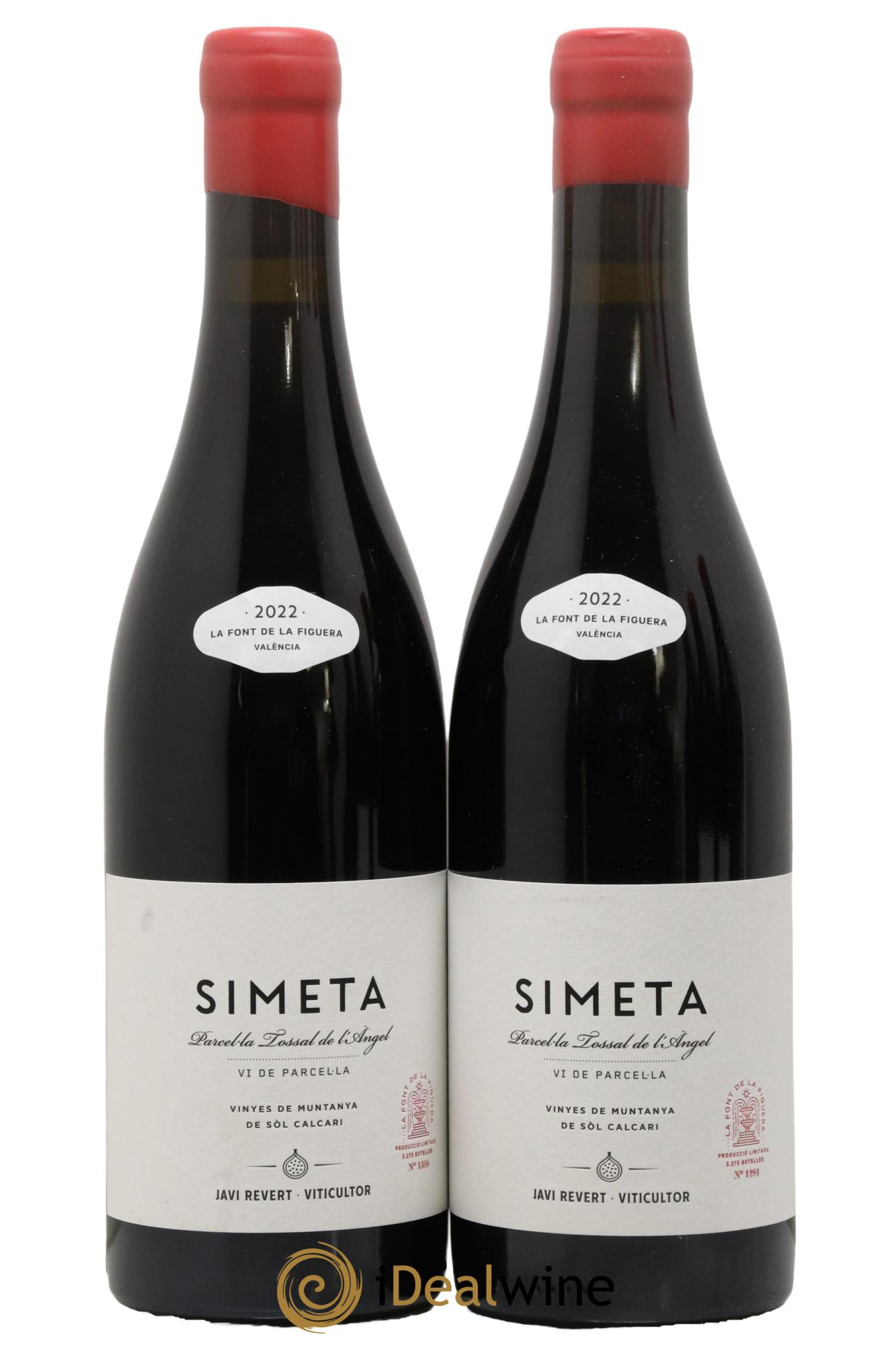 Espagne Simeta Javi Revert 2022 - Posten von 2 Flaschen - 0