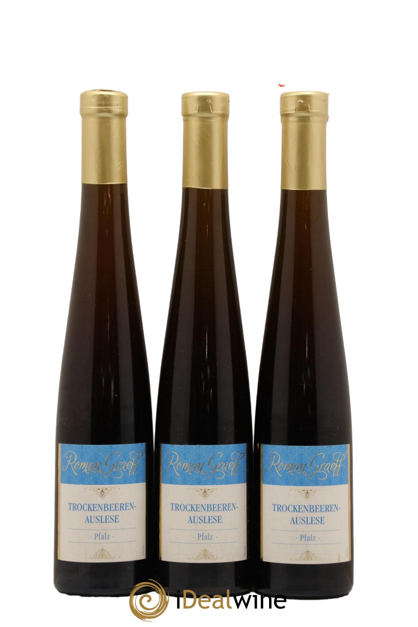 Allemagne Pfalz Trockenbeerenauslese Roman Graeff 2015 - Lot de 12 demi bouteilles - 1