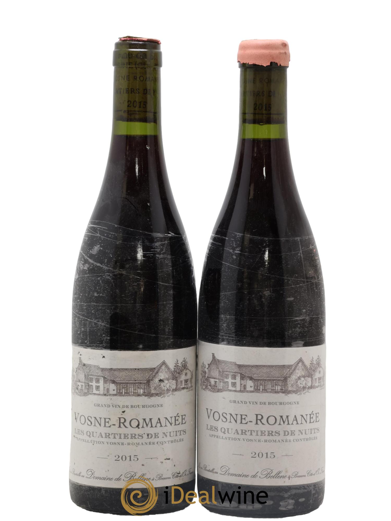 Vosne-Romanée Les Quartiers de Nuits Domaine de Bellène 2015 - Lot de 2 bouteilles - 0