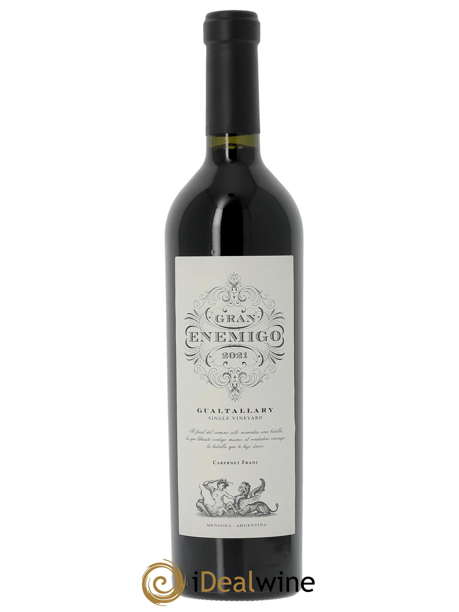 Mendoza Gran Enemigo Gualtallary Single Vineyard El Enemigo  2021 - Lot de 1 bouteille - 0
