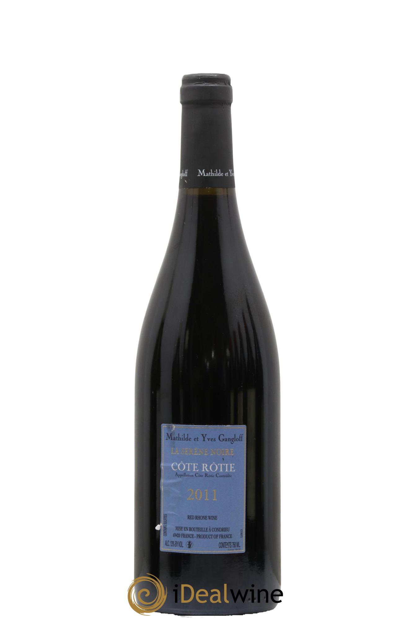 Côte-Rôtie La Sereine Noire Gangloff (Domaine)  2011 - Lotto di 1 bottiglia - 1