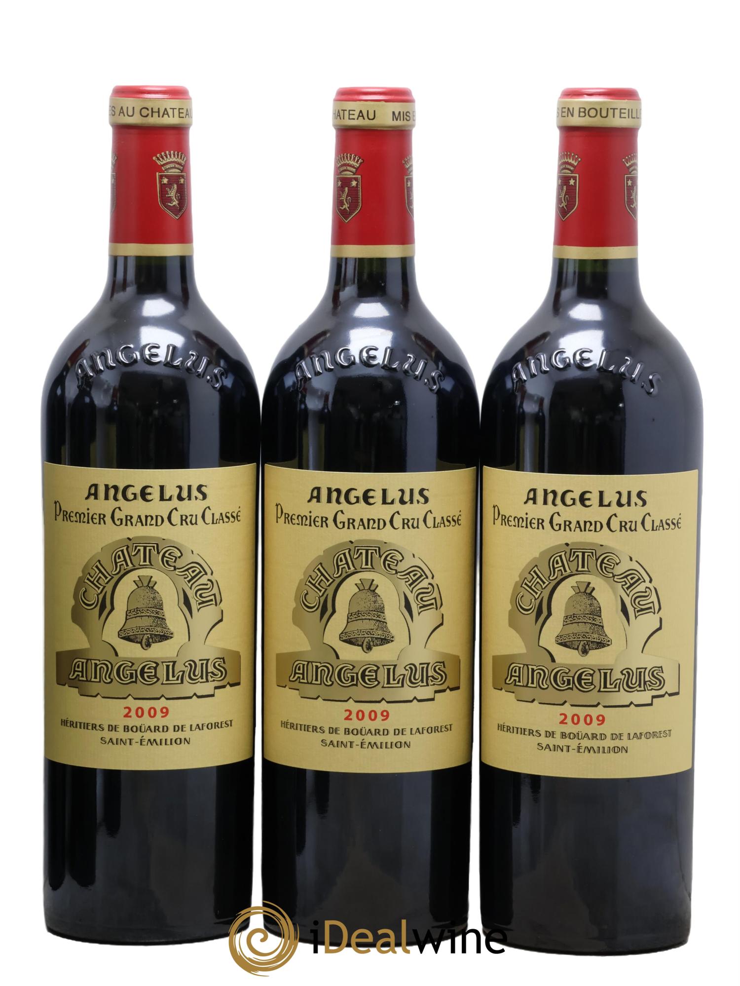 Château Angélus 1er Grand Cru Classé A 2009 - Lot of 6 bottles - 1