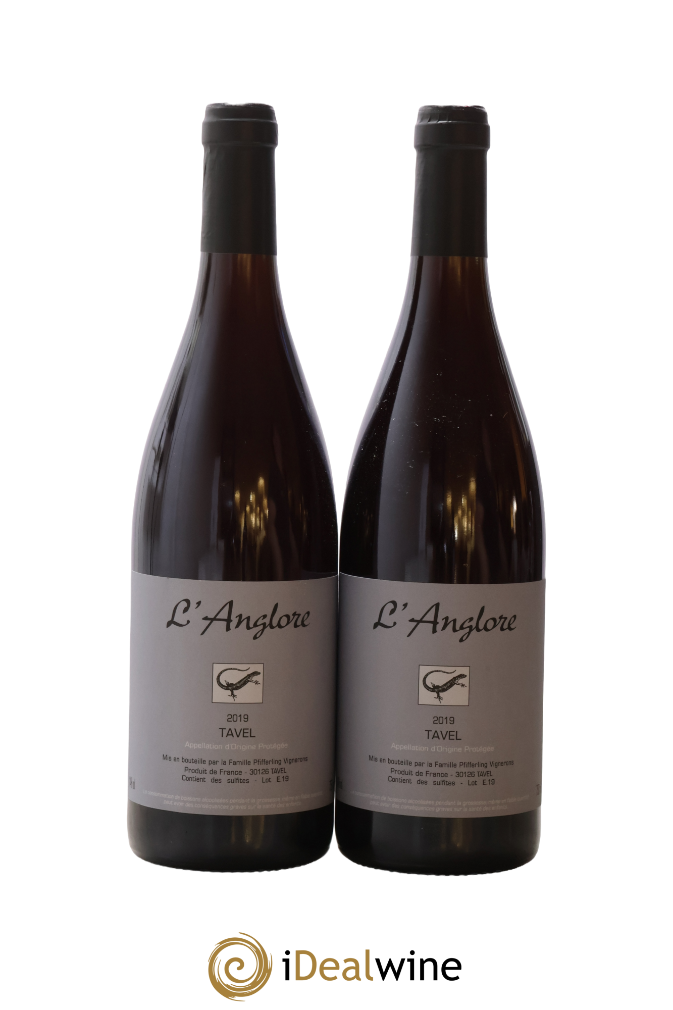 Tavel L'Anglore 2019 - Lot de 2 bouteilles - 0