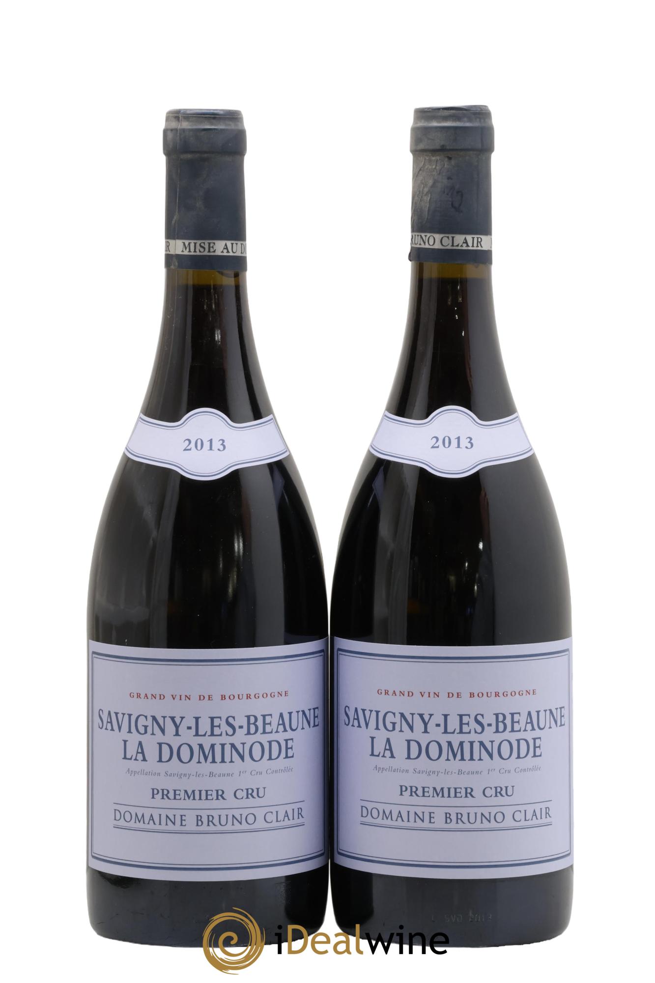 Savigny-lès-Beaune 1er Cru La Dominode Bruno Clair (Domaine) 2013 - Lot of 2 bottles - 0