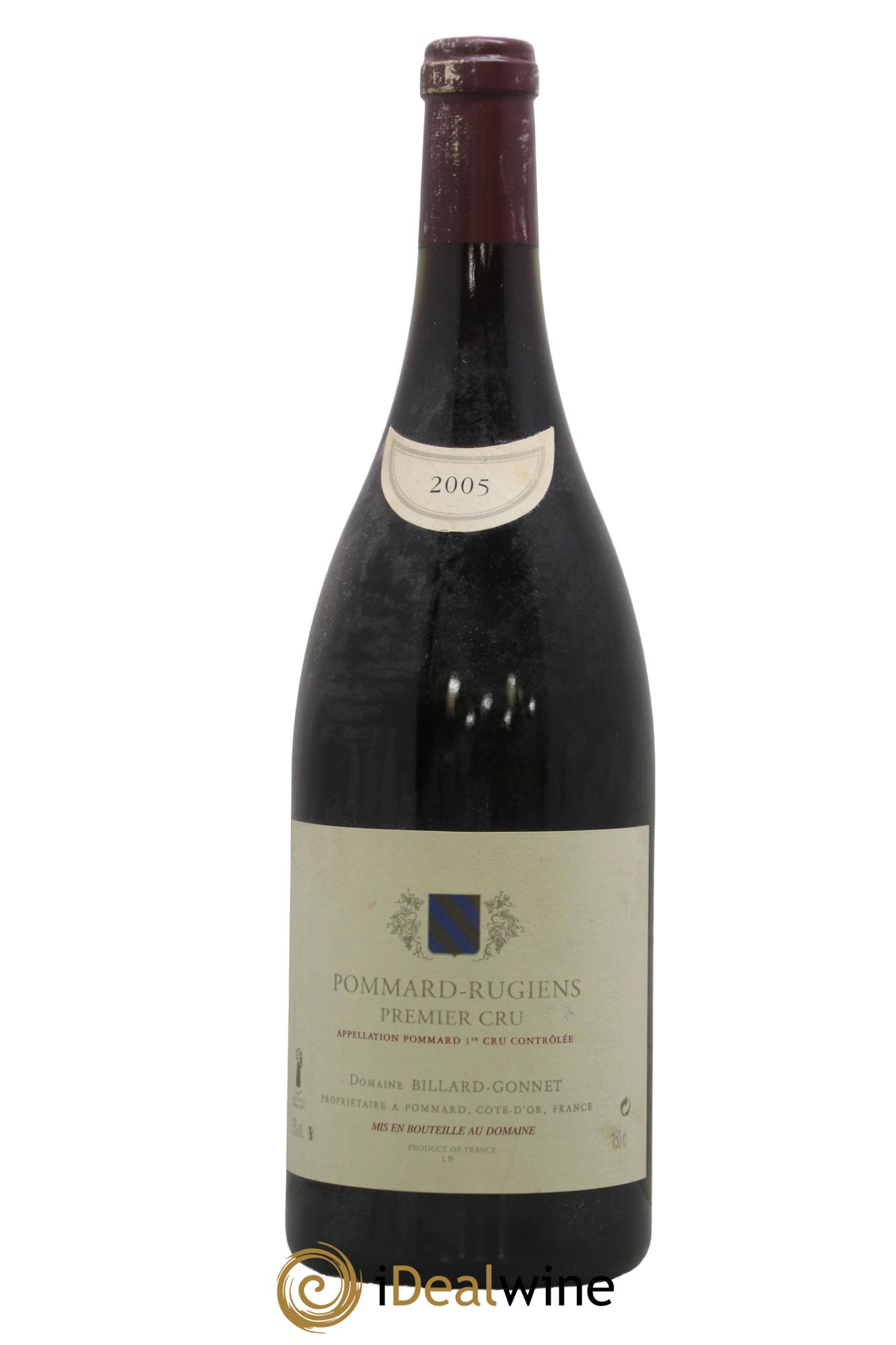 Pommard 1er Cru Rugiens Billard Gonnet 2005 - Lot de 1 magnum - 0