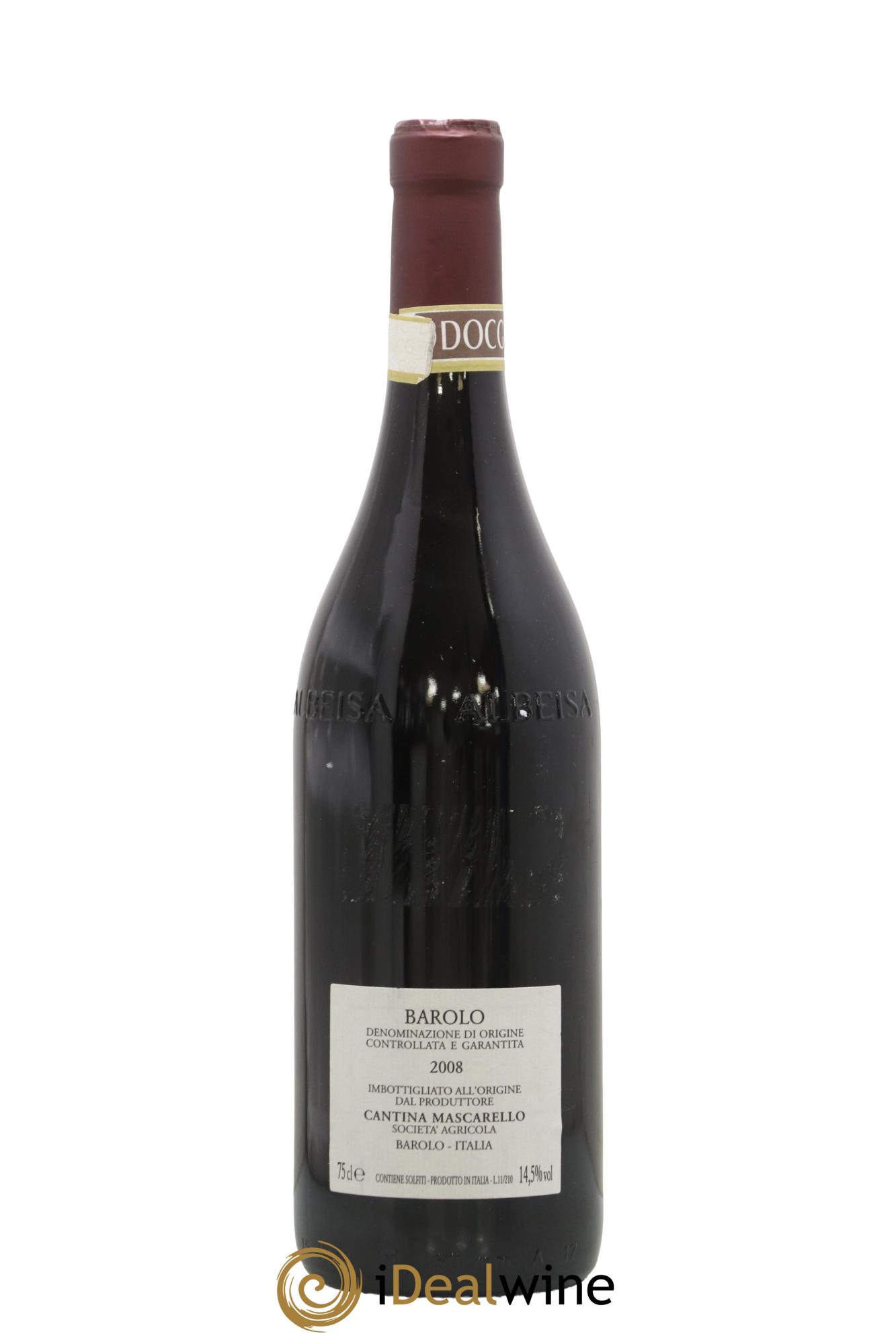 Barolo DOCG Artist Label Bartolo Mascarello 2008 - Lot of 1 bottle - 1
