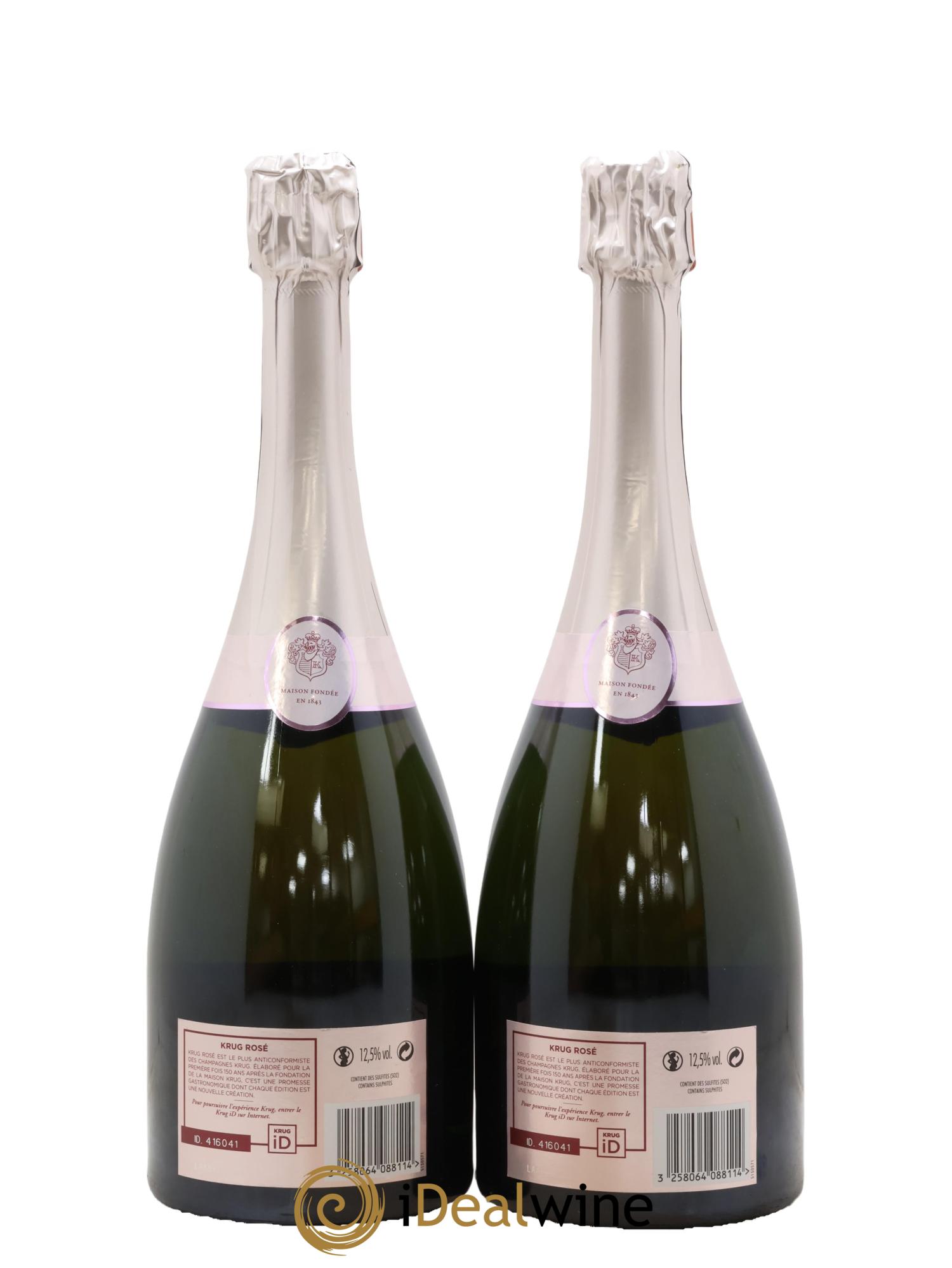 Rosé Edition 22 Krug - Lot de 2 bouteilles - 1
