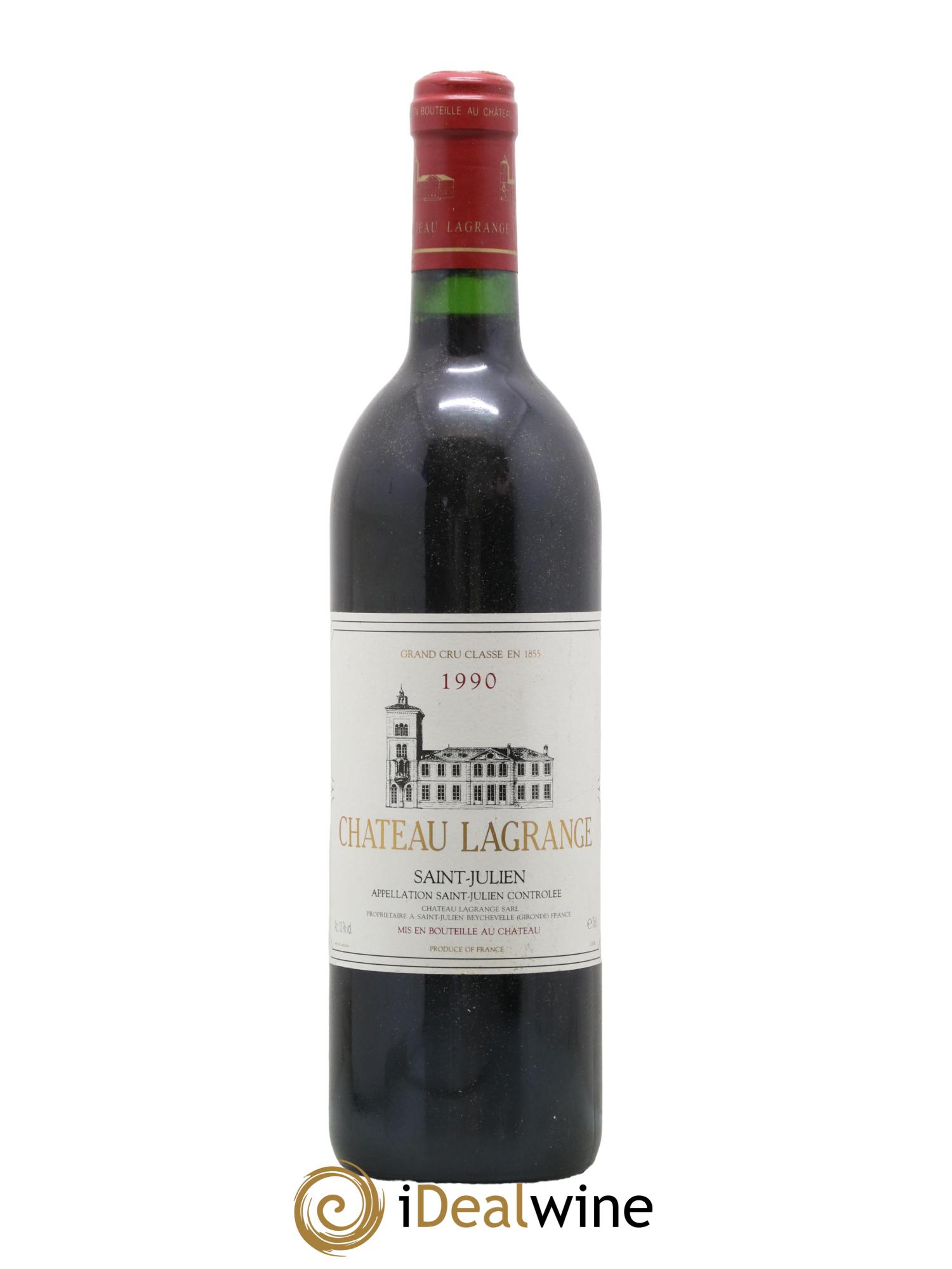Château Lagrange 3ème Grand Cru Classé 1990 - Lot de 1 bouteille - 0