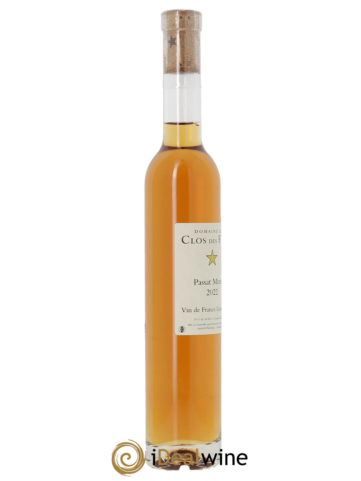 Vin de France Clos des Fées Passat Minor Hervé Bizeul  2022 - Lot de 1 demi bouteille - 2