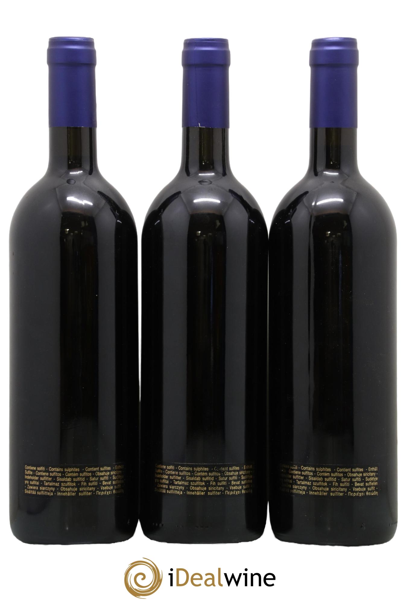 Bolgheri DOC Sassicaia Tenuta San Guido 2012 - Lot de 3 bouteilles - 1