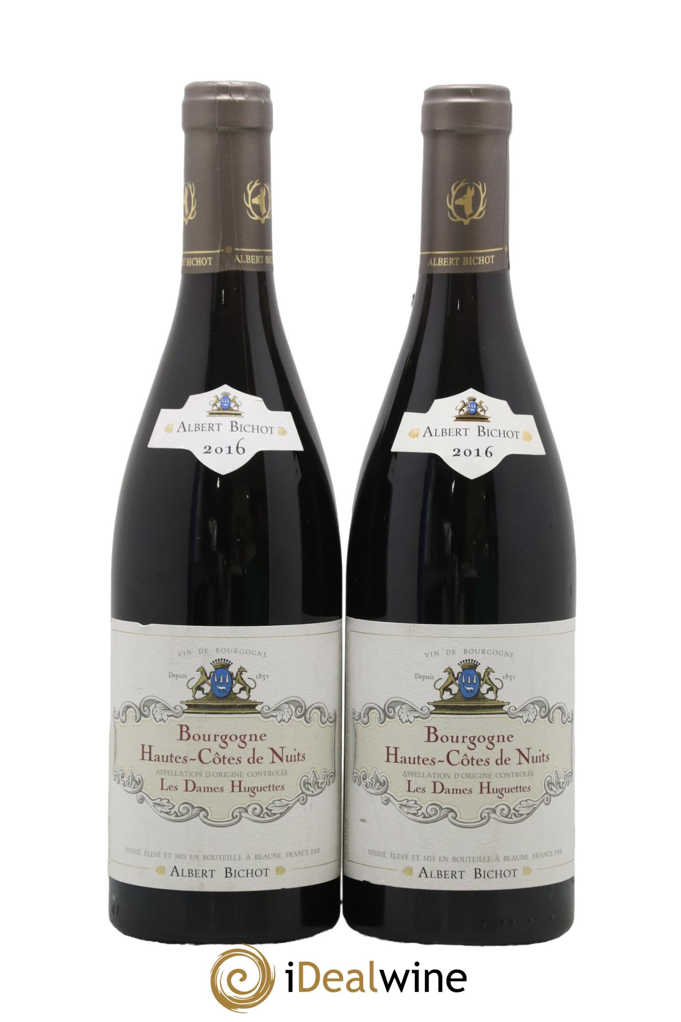 Hautes-Côtes de Nuits Les Dames Huguettes Bichot 2016 - Lot de 2 bouteilles - 0