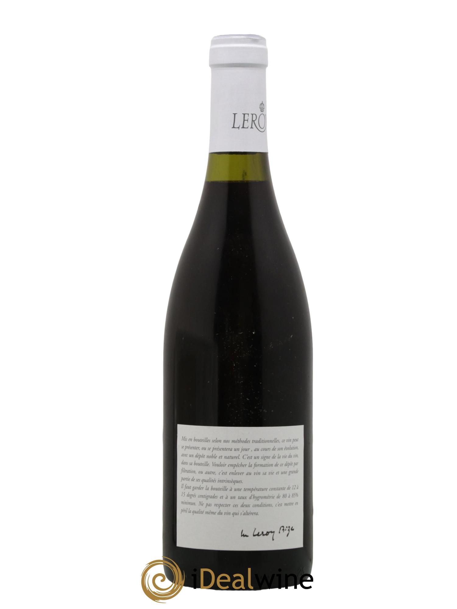Santenay 1er Cru La Comme Leroy SA 2009 - Lot de 1 bouteille - 1
