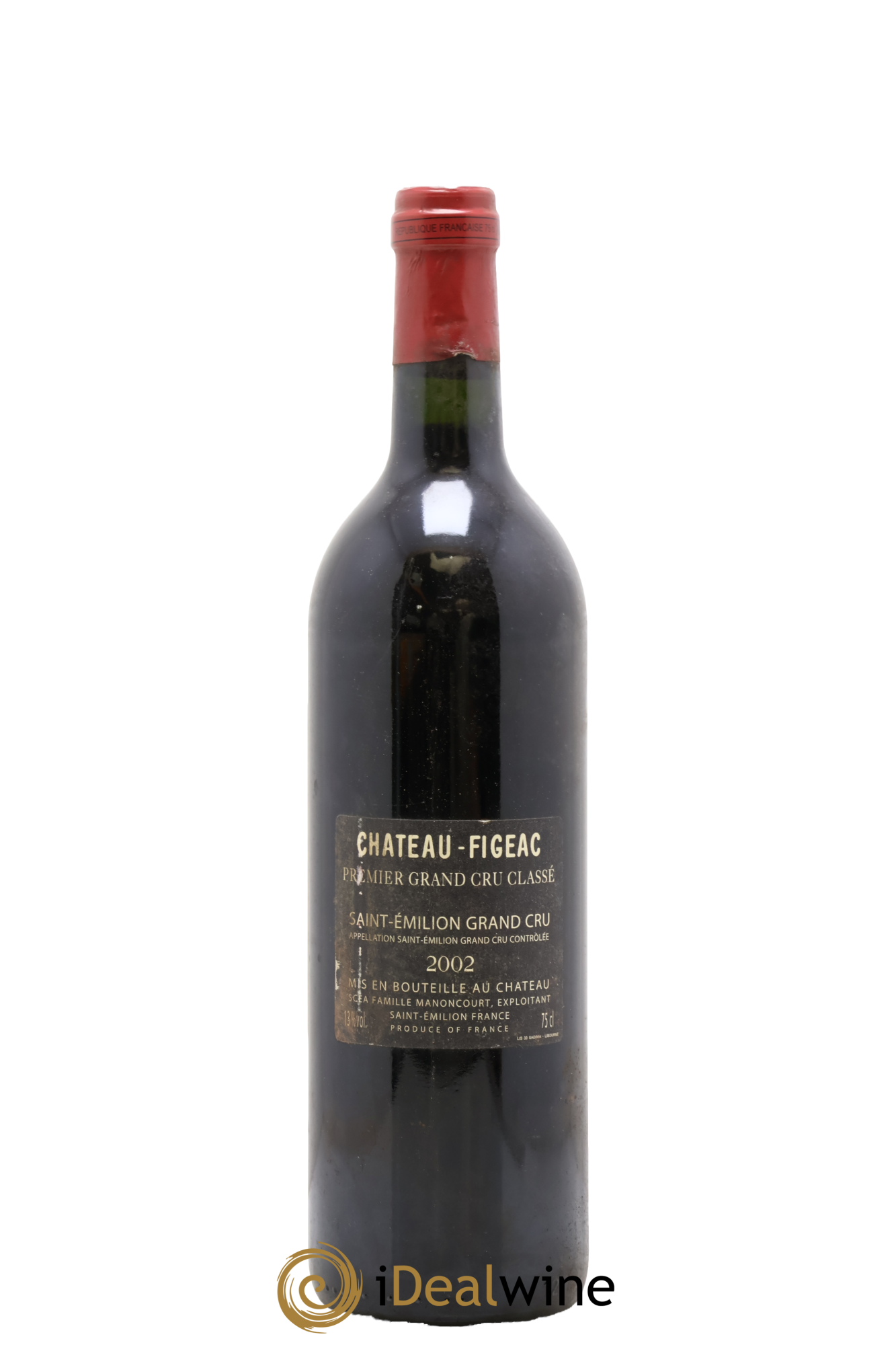 Château Figeac 1er Grand Cru Classé A 2002 - Lot de 1 bouteille - 1