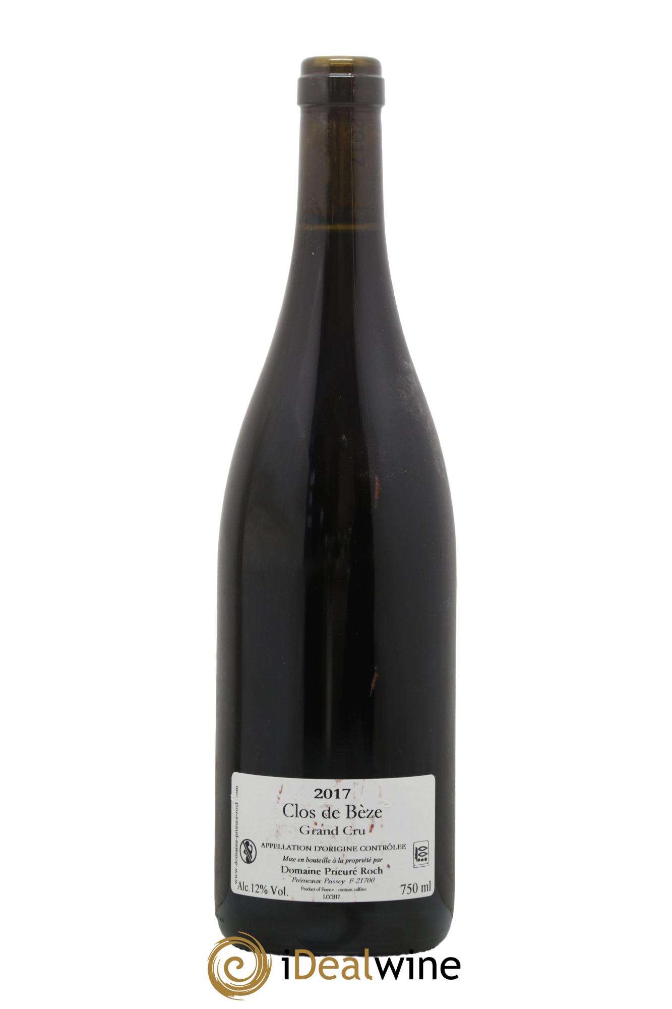 Chambertin Clos de Bèze Grand Cru Prieuré Roch 2017 - Lotto di 1 bottiglia - 1