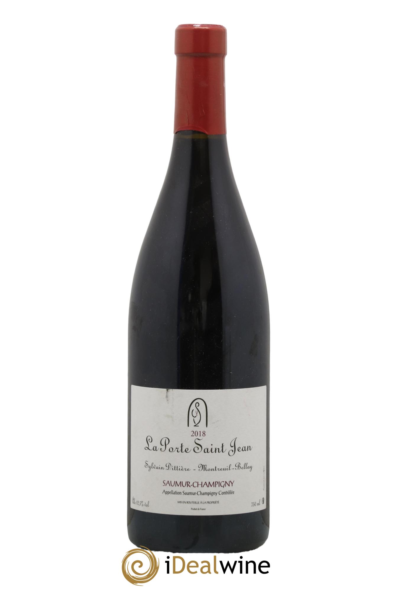Saumur-Champigny La Porte Saint Jean 2018 - Lot de 1 bouteille - 0