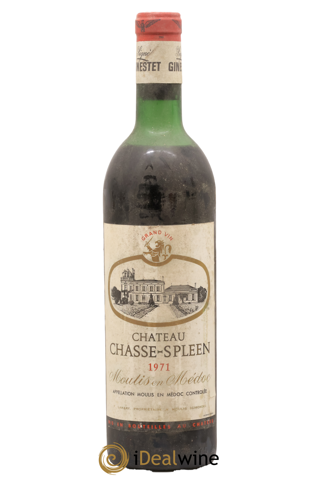 Château Chasse Spleen 1971 - Lot of 1 bottle - 0