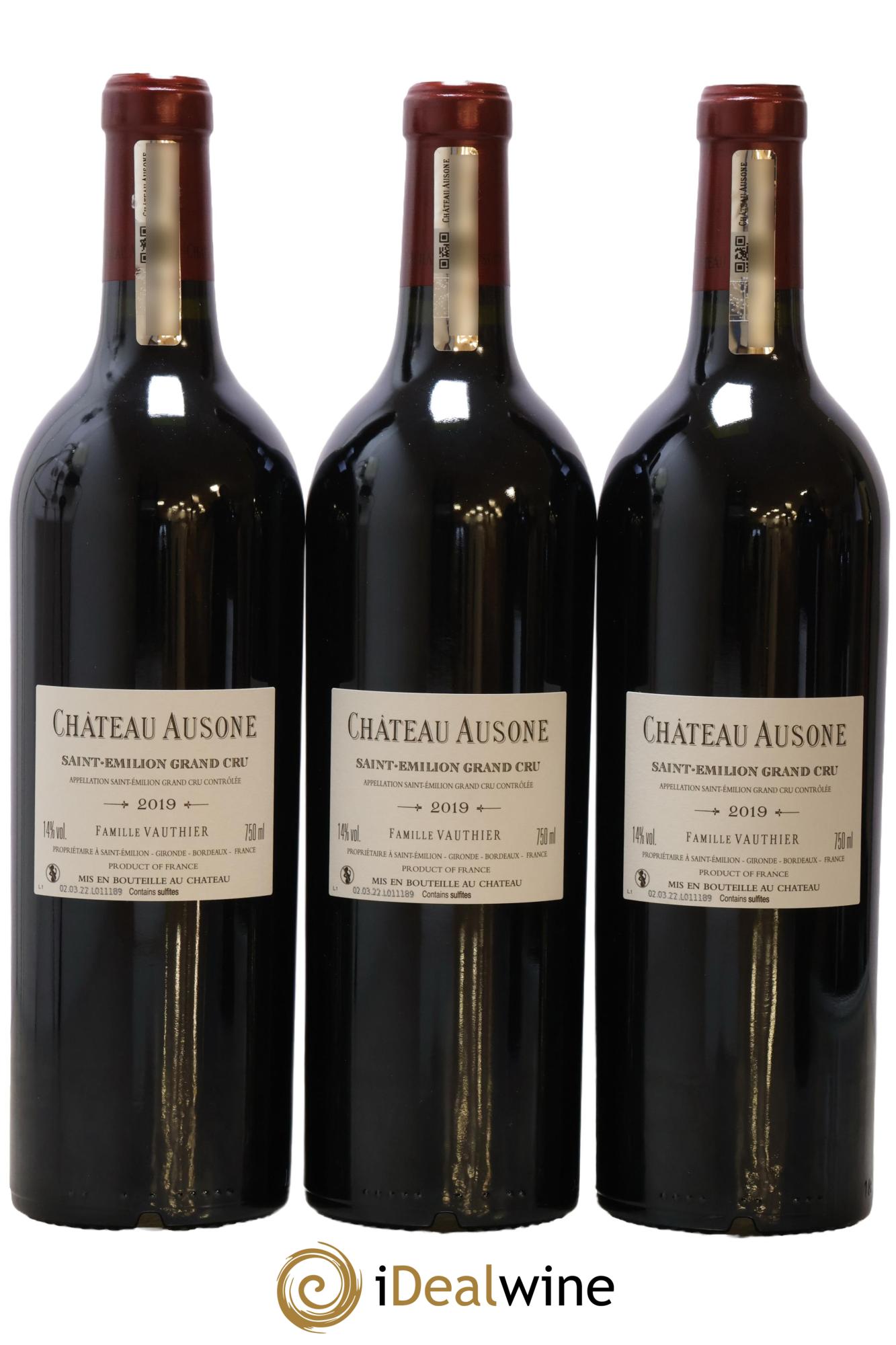 Château Ausone 1er Grand Cru Classé A 2019 - Lot de 6 bouteilles - 4