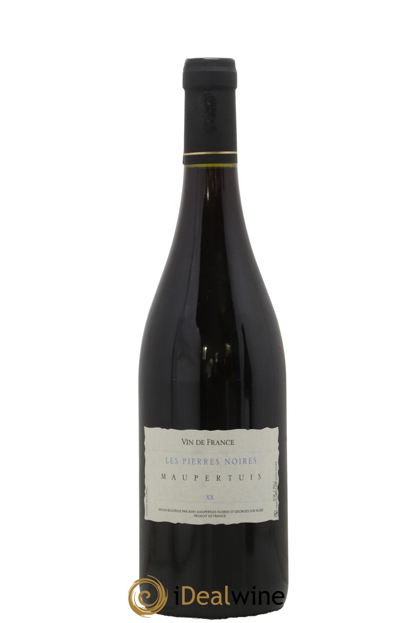 Vin de France Les Pierres Noires Jean Maupertuis 2020 - Lot de 1 bouteille - 0