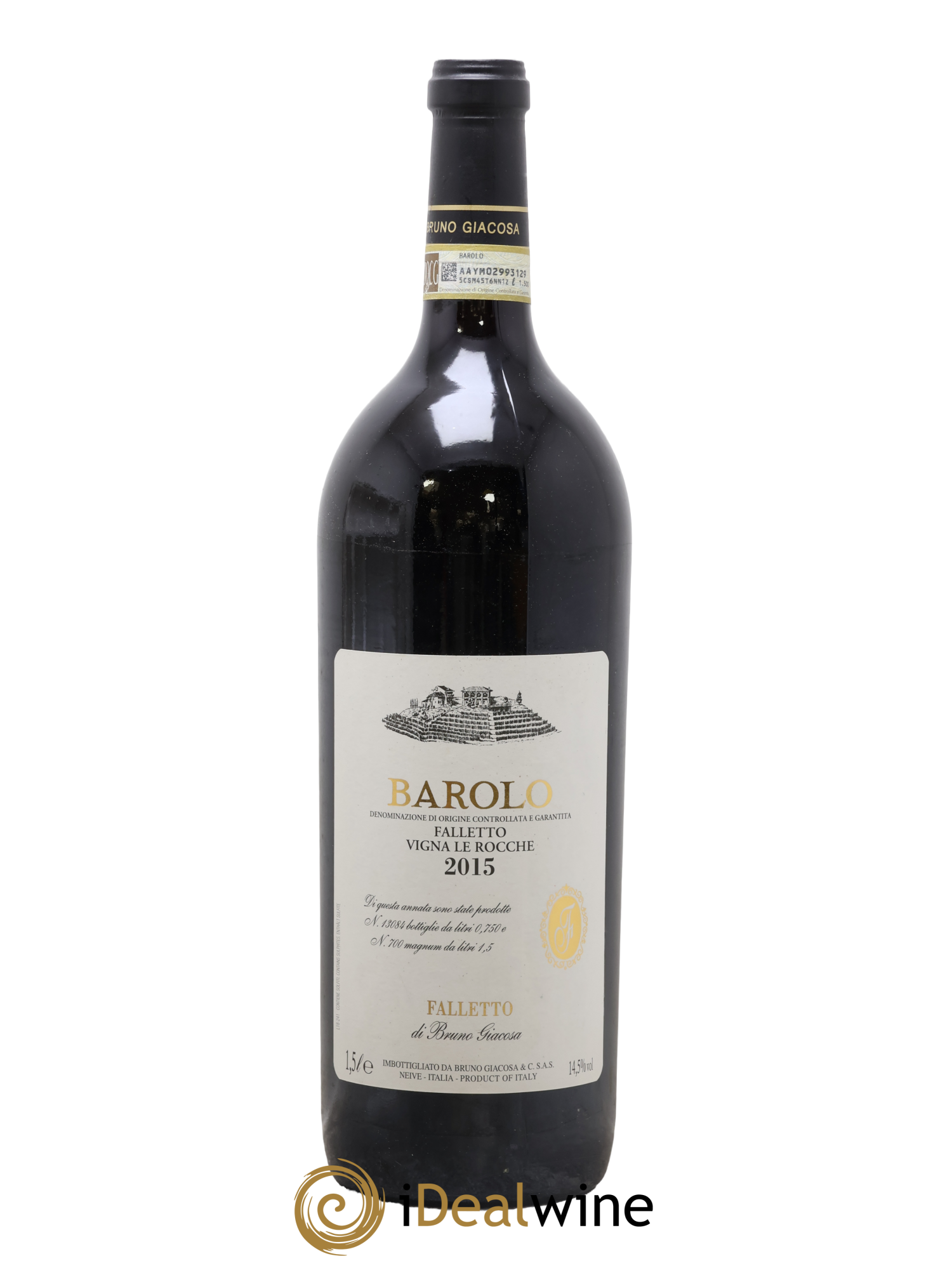 Barolo DOCG Vigna le Rocche Azienda Agricola Falletto di Bruno Giacosa 2015 - Lotto di 1 magnum - 0
