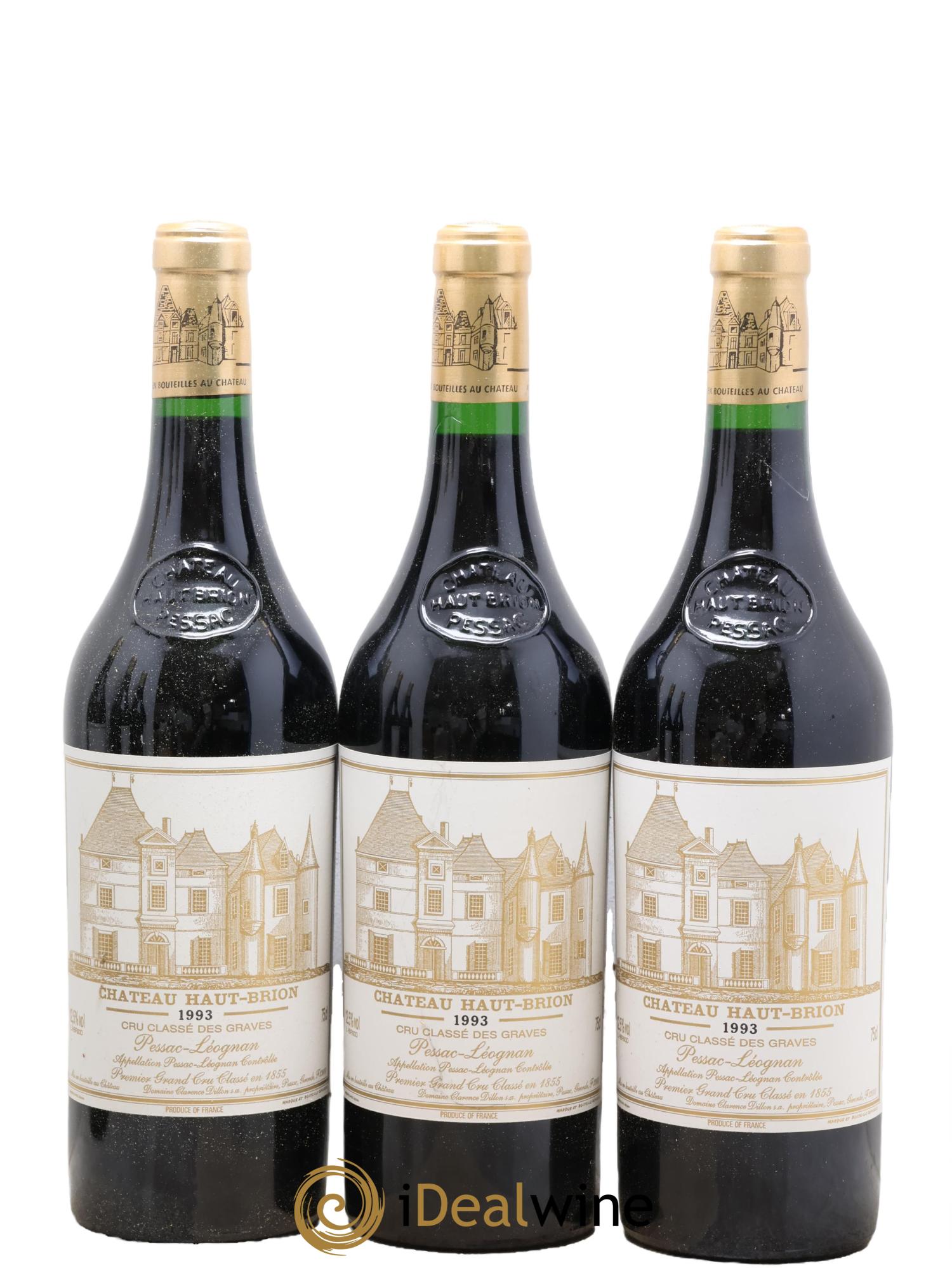 Château Haut Brion 1er Grand Cru Classé  1993 - Lot of 12 bottles - 3