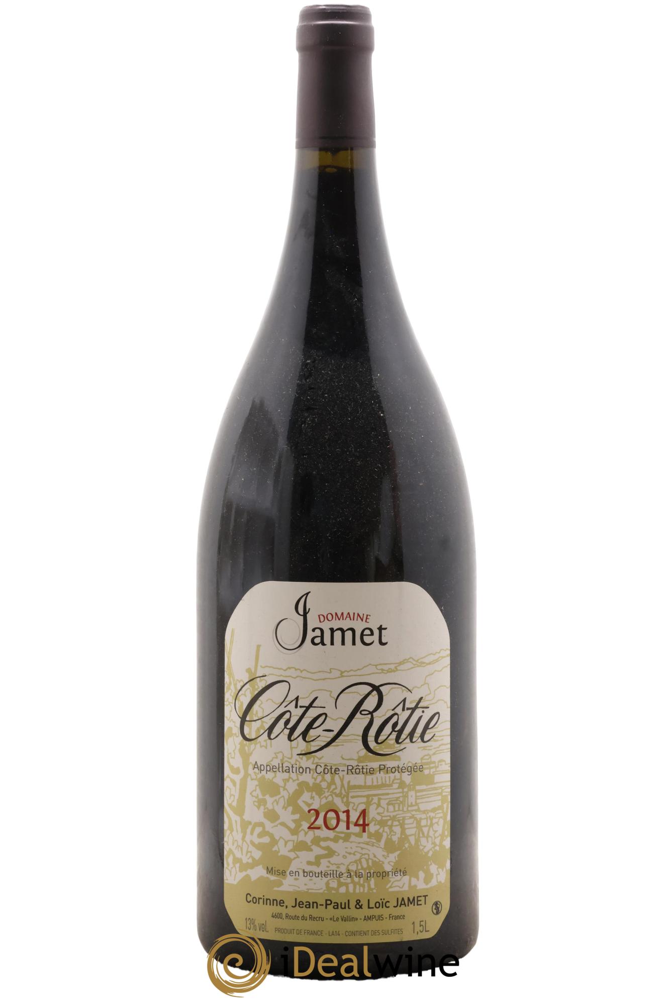 Côte-Rôtie Jamet (Domaine) 2014 - Lot of 1 magnum - 0