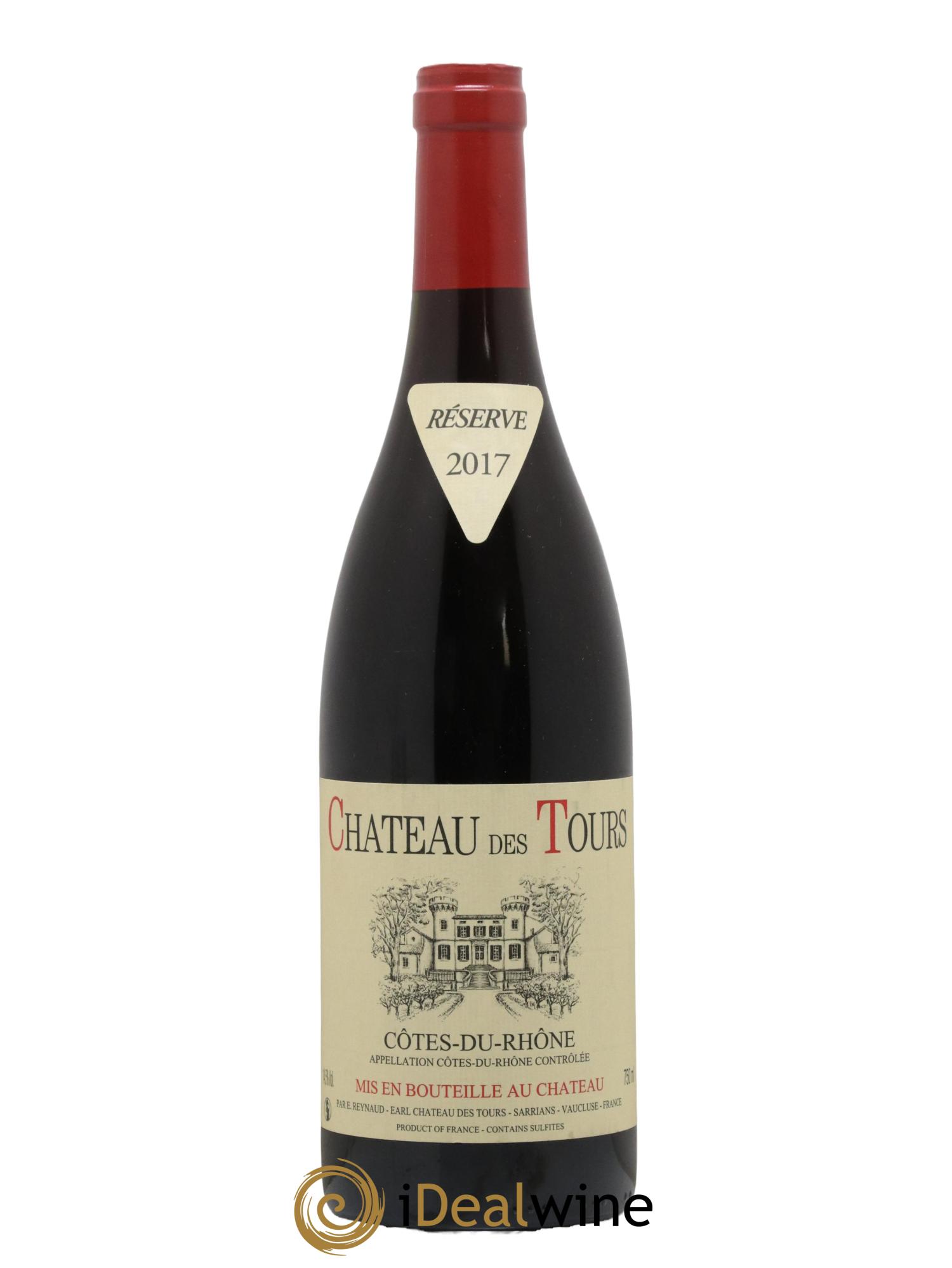 Côtes-du-Rhône Château des Tours Emmanuel Reynaud 2017 - Lot de 1 bouteille - 0
