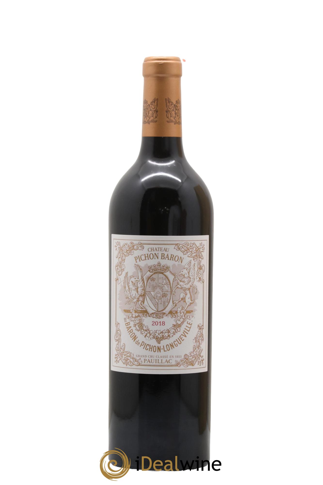 Pichon Longueville Baron 2ème Grand Cru Classé 2018 - Lot de 1 bouteille - 1