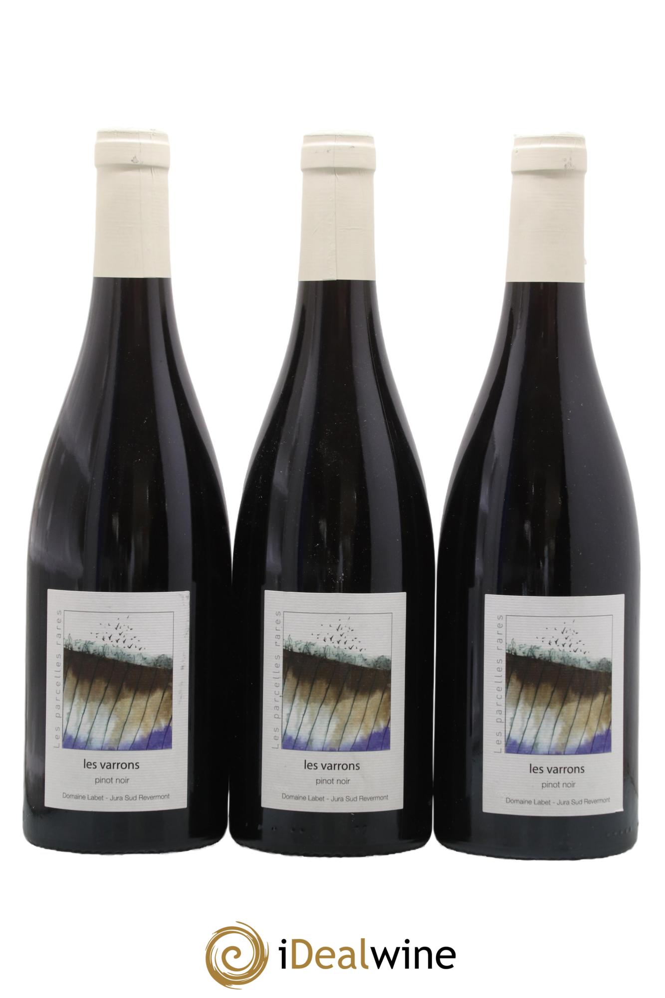 Côtes du Jura Pinot Noir Les Varrons Sélection Massale Romain - Julien - Charline Labet 2022 - Lot de 3 bouteilles - 0