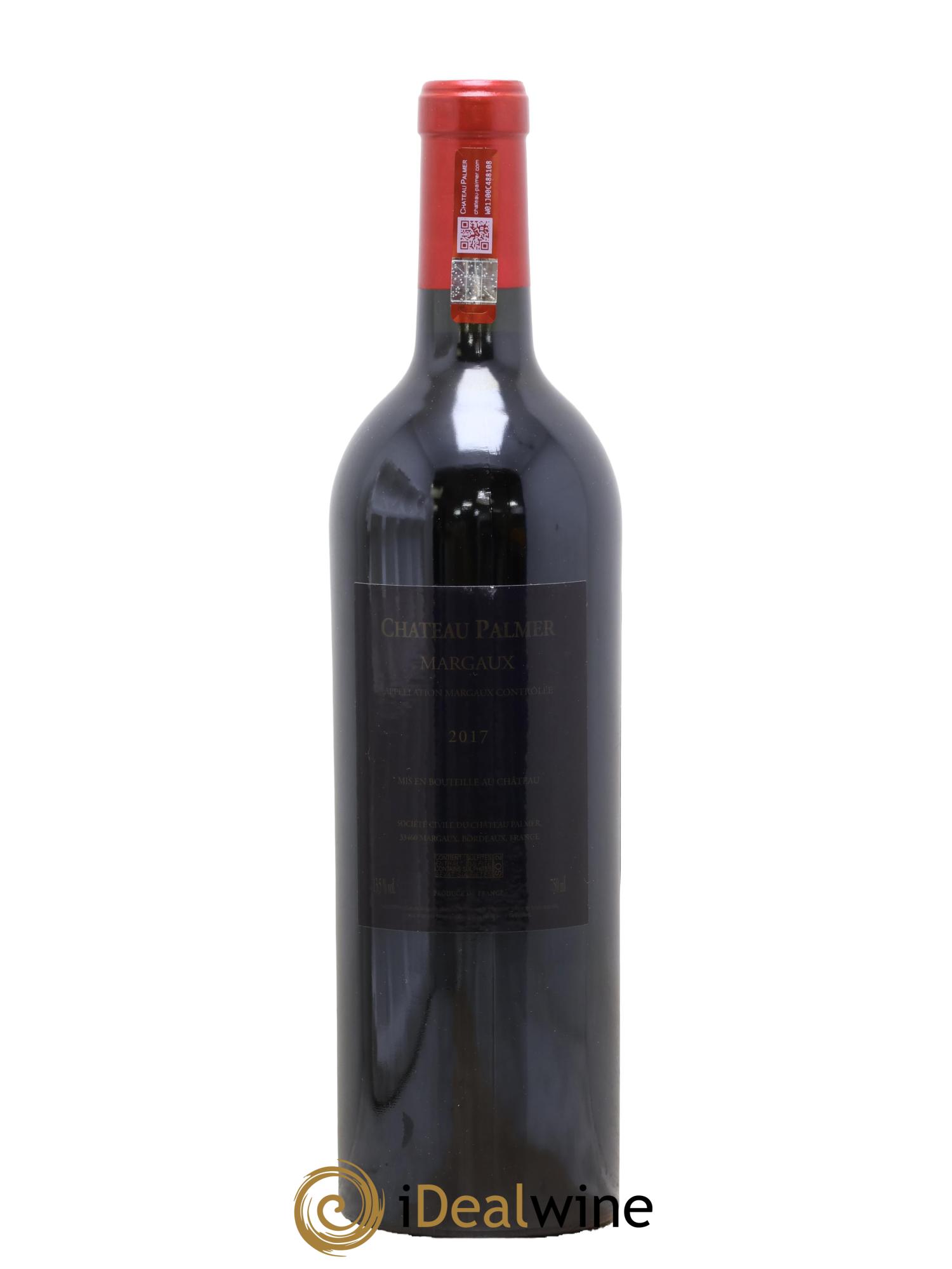 Château Palmer 3ème Grand Cru Classé 2017 - Lot of 1 bottle - 1
